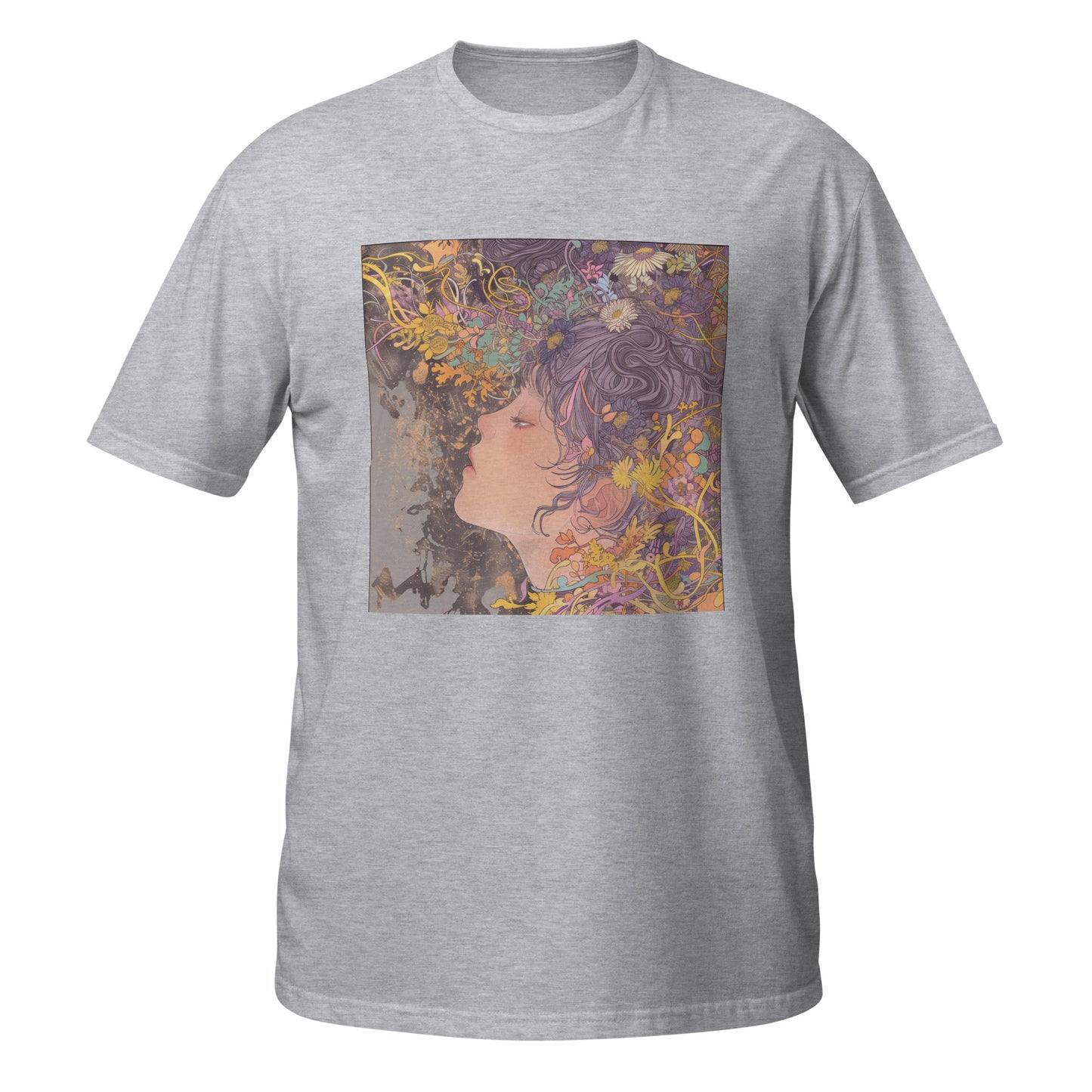 Beige Scroll Avant Goddess Lady up Unisex Tee