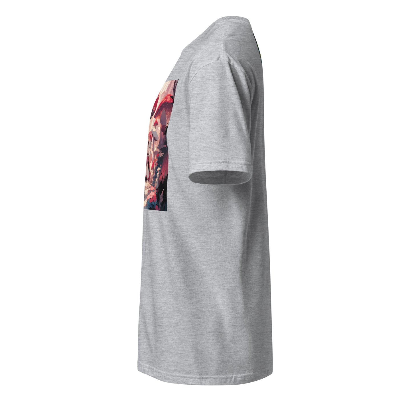 Shroom Riding Hood Forest Pastel Cottage Unisex Tee