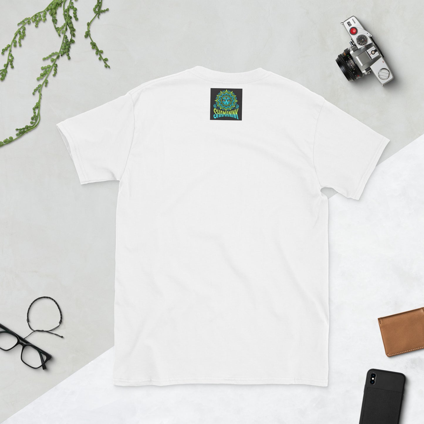 Horror Eye Girl Rose Field Fractal Anime Unisex Tee