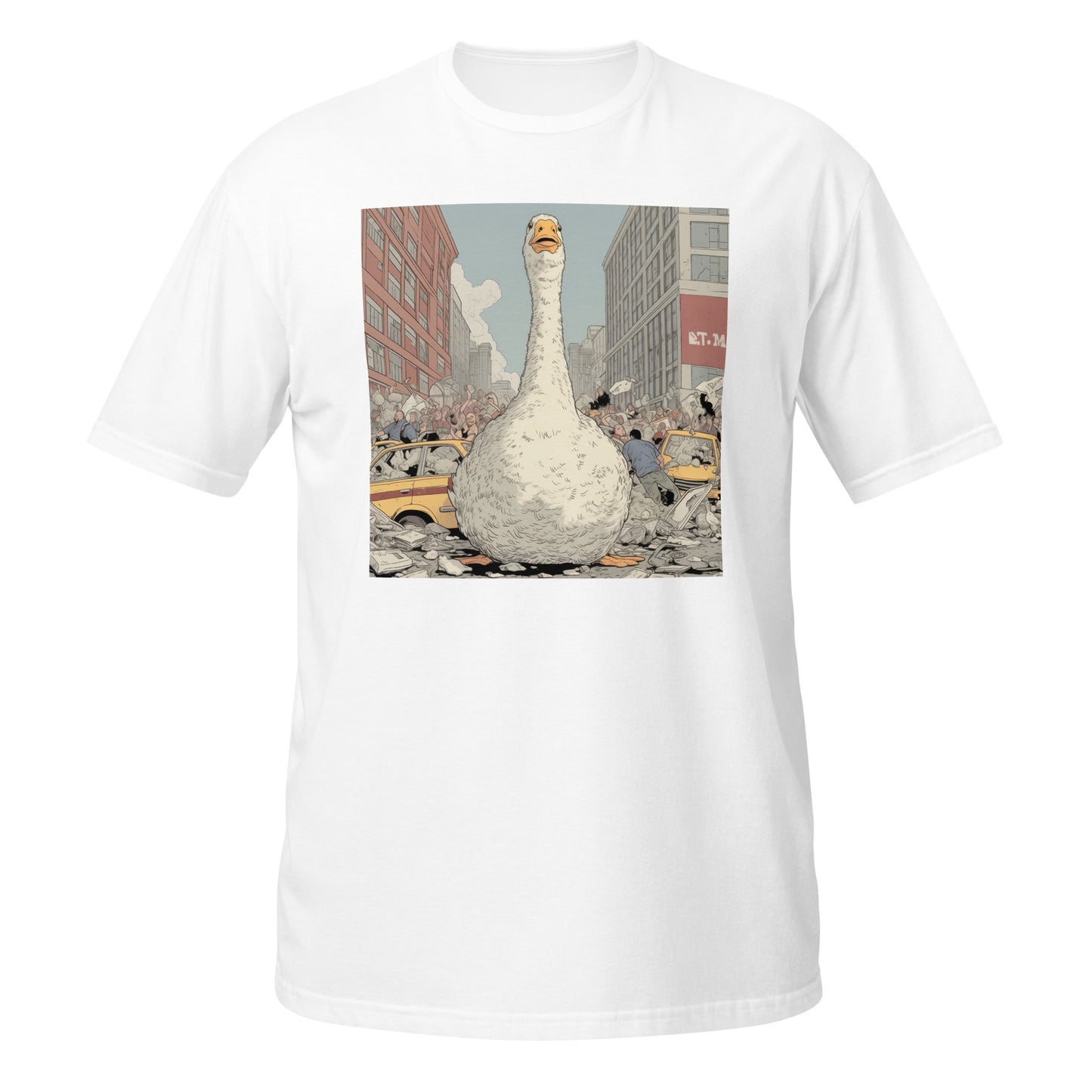 Goose Anime Car City Zilla Unisex Tee