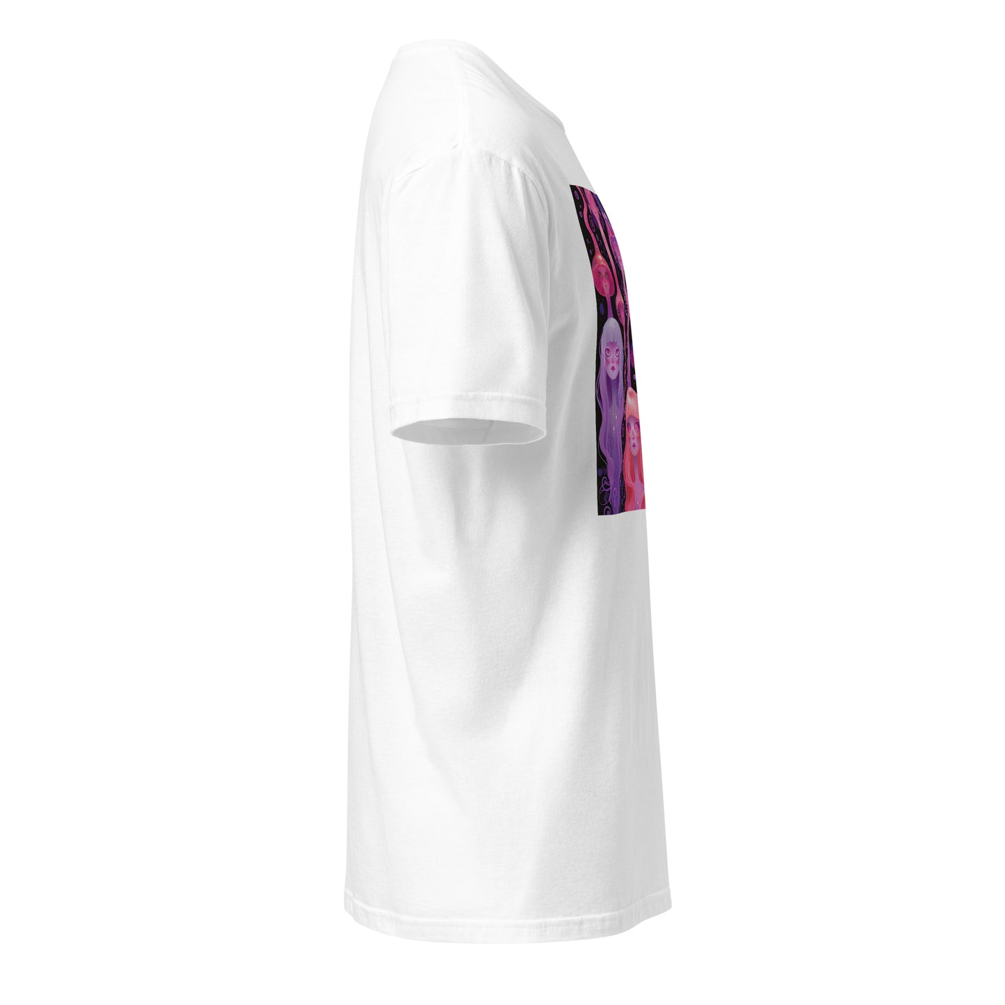 Jelly Face Laava Lamp UV Drip Unisex Tee