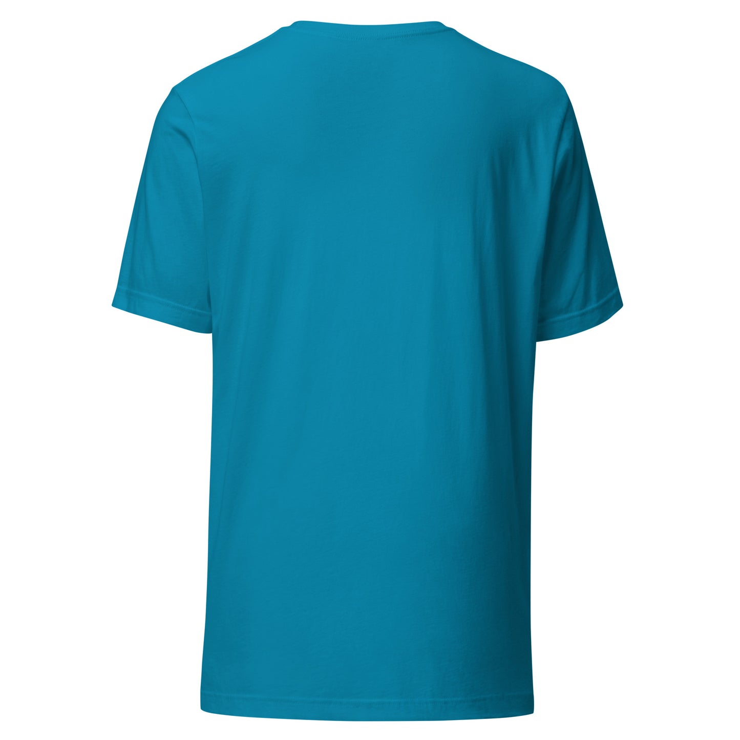 Teal Aquamarine Glasses Googles Avant Garde Lady Woman Unisex Tee