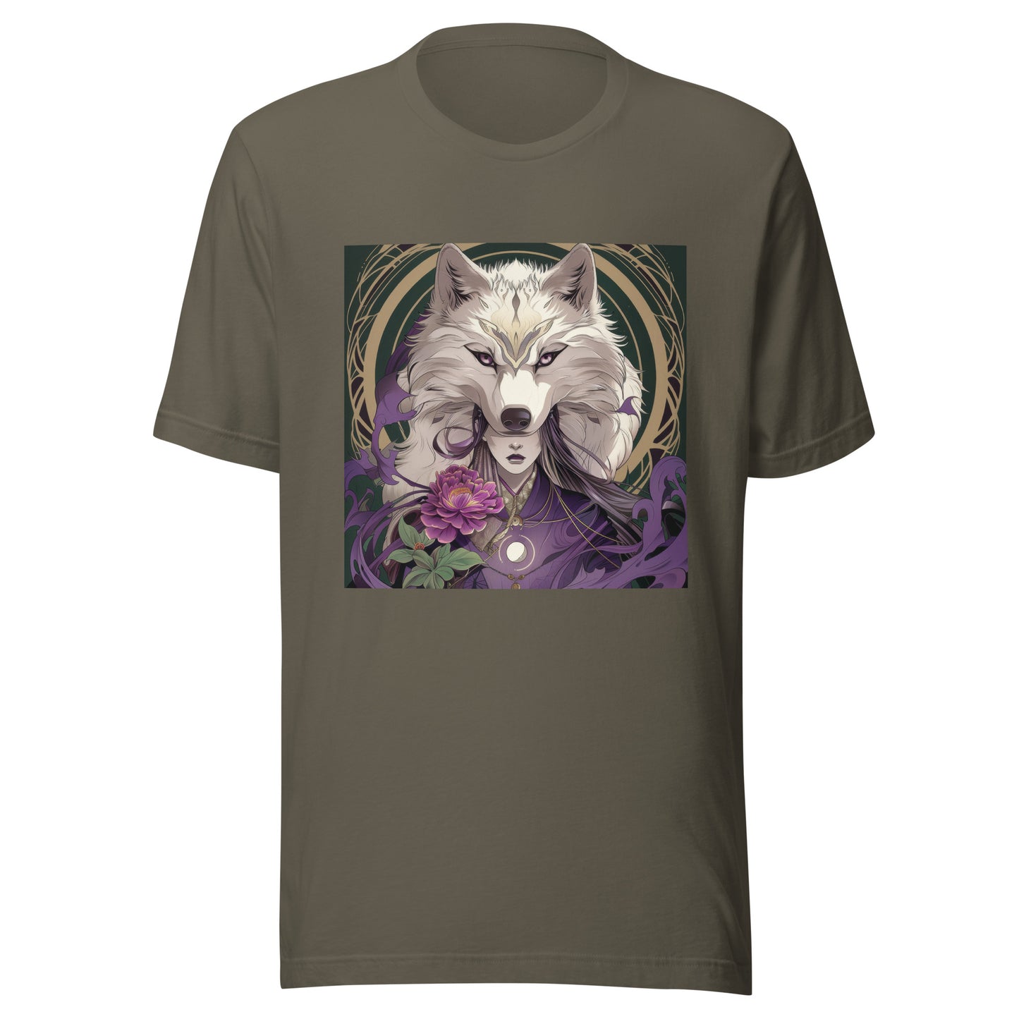 Wolf Man Orb Mystic Unisex Tee