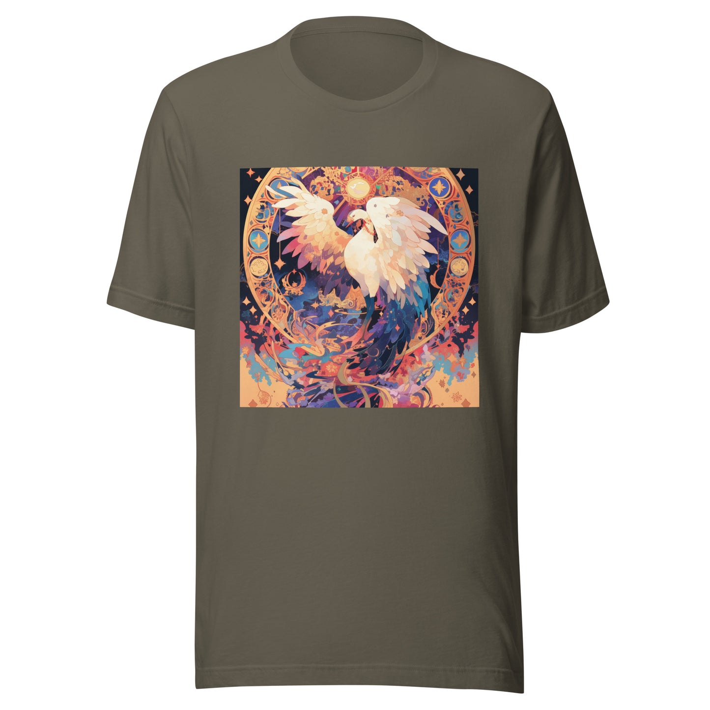 Avant Goose Circle Chakra Flames Movement Unisex Tee