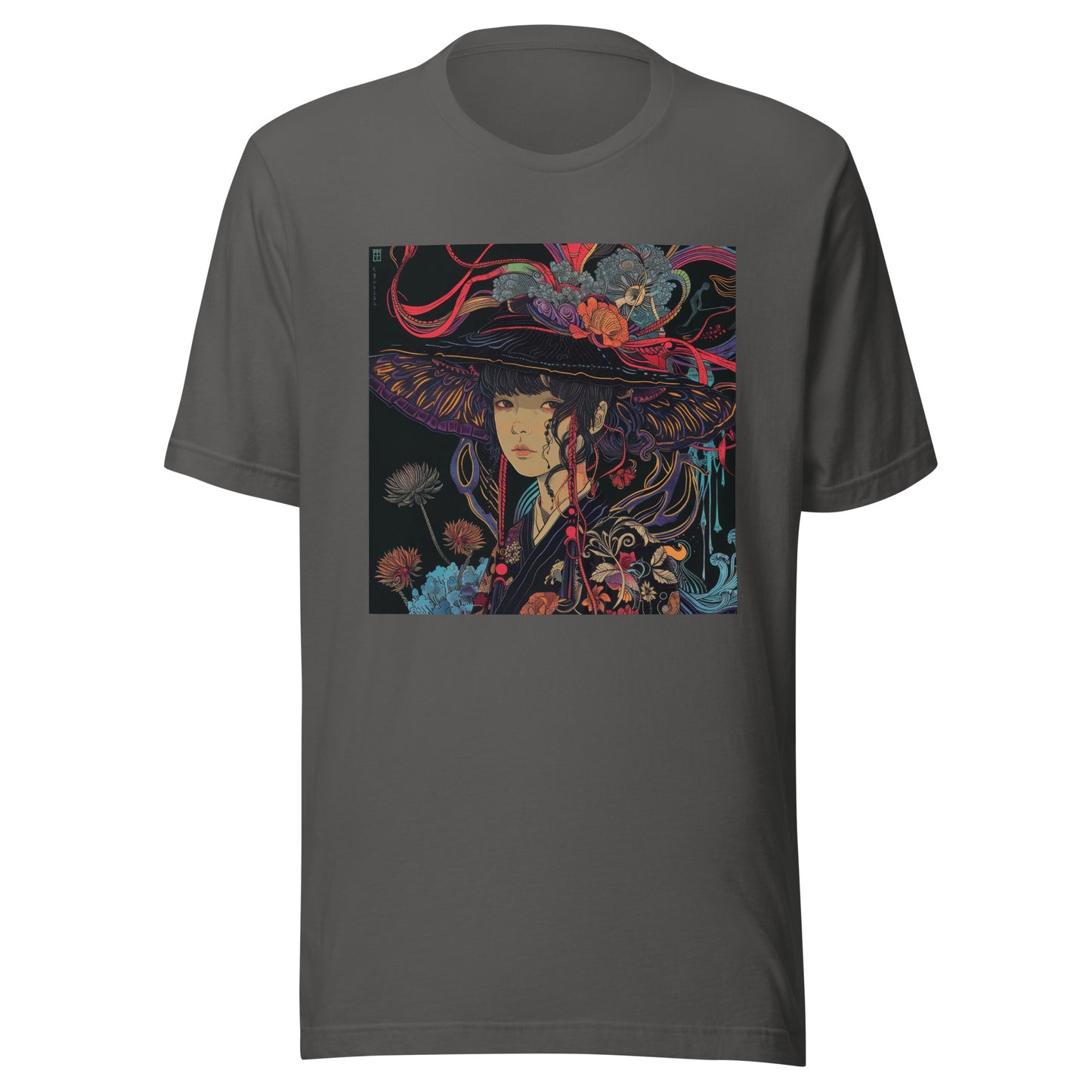 Avant Moth Bird hat mysterious lady Unisex Tee