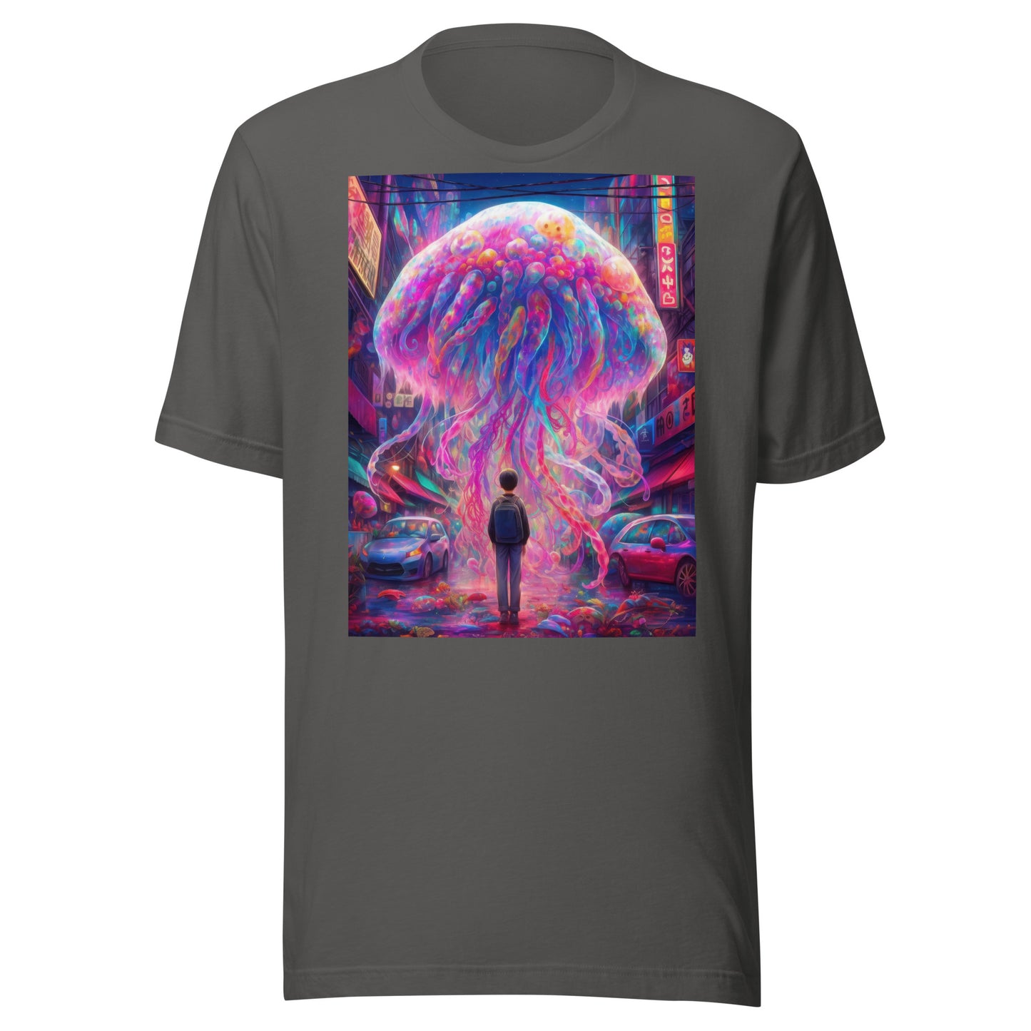 Jelly City UV Man Scape Unisex Tee