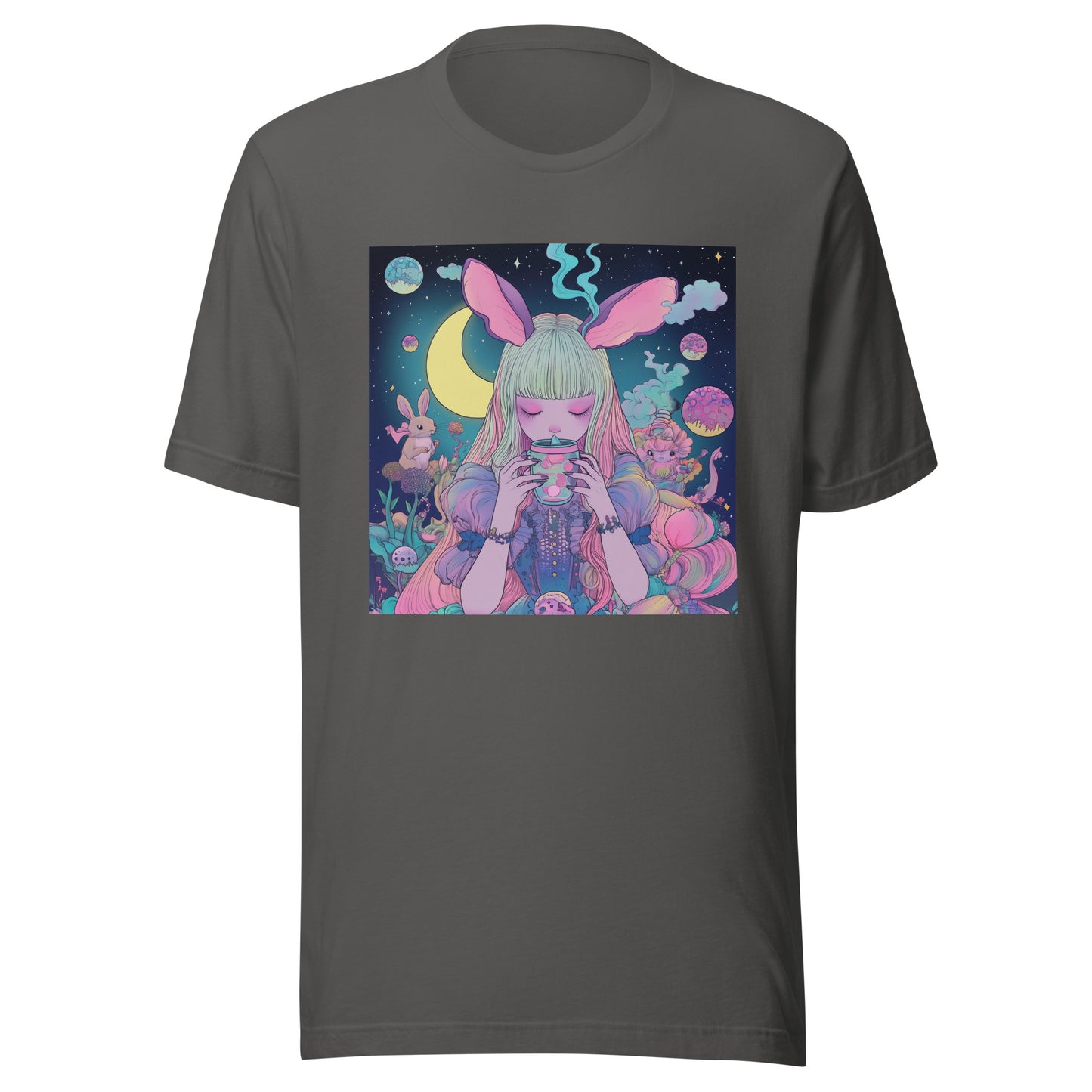 Tea Time Boba UV Pastel Alice Sip Unisex Tee