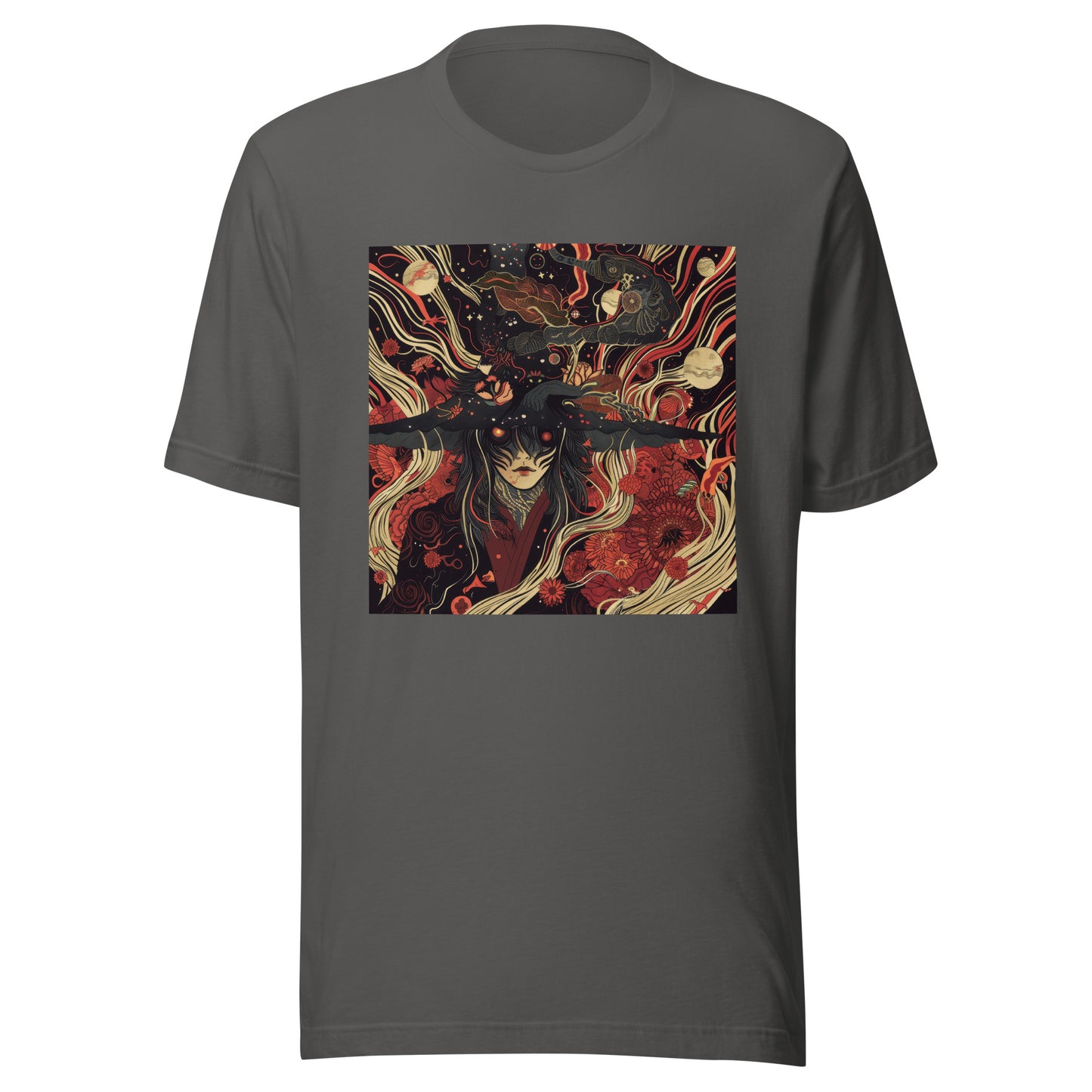 Witch Hat Japan Horror Man Unisex Tee