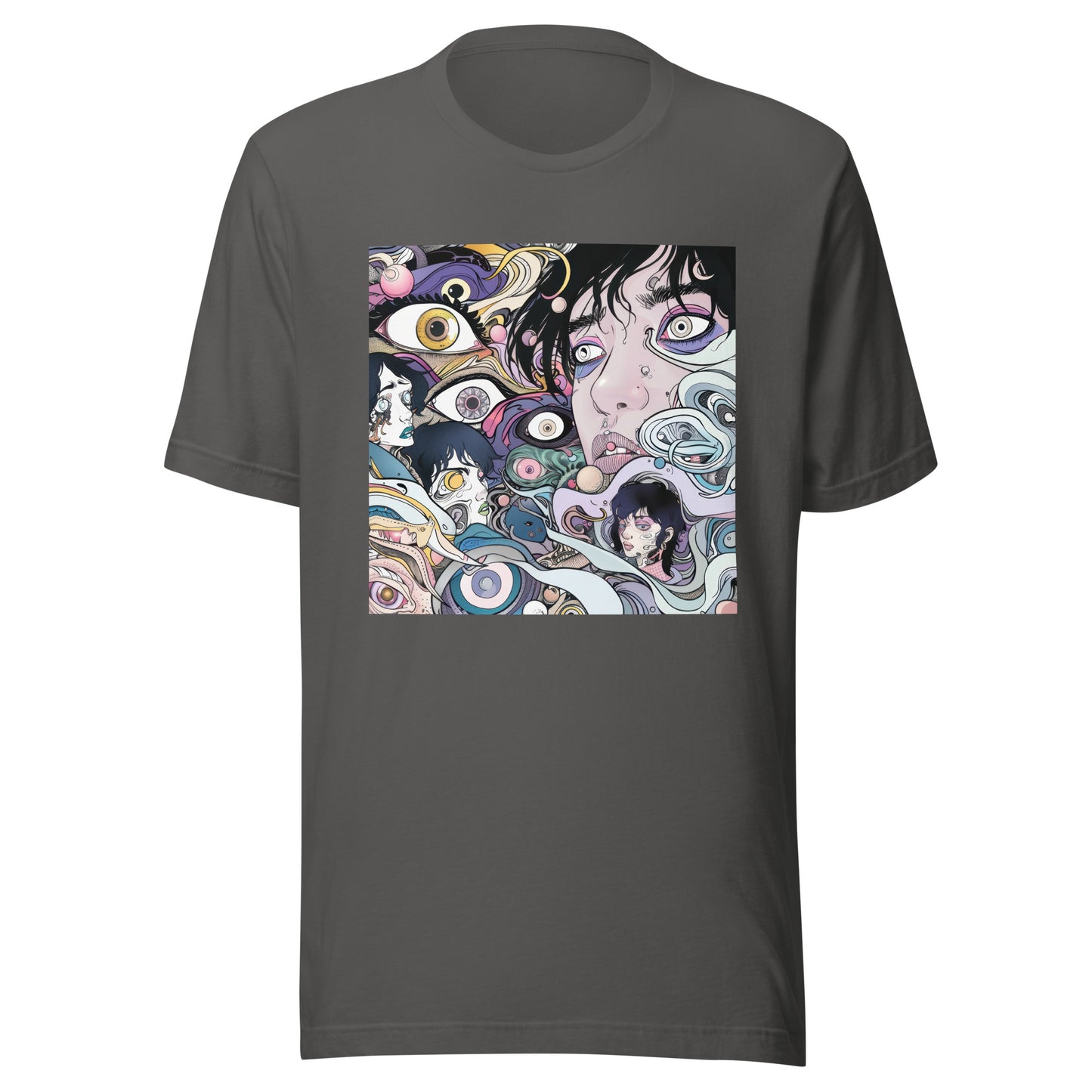 Eye Horror Girl Scene Anime Unisex Tee