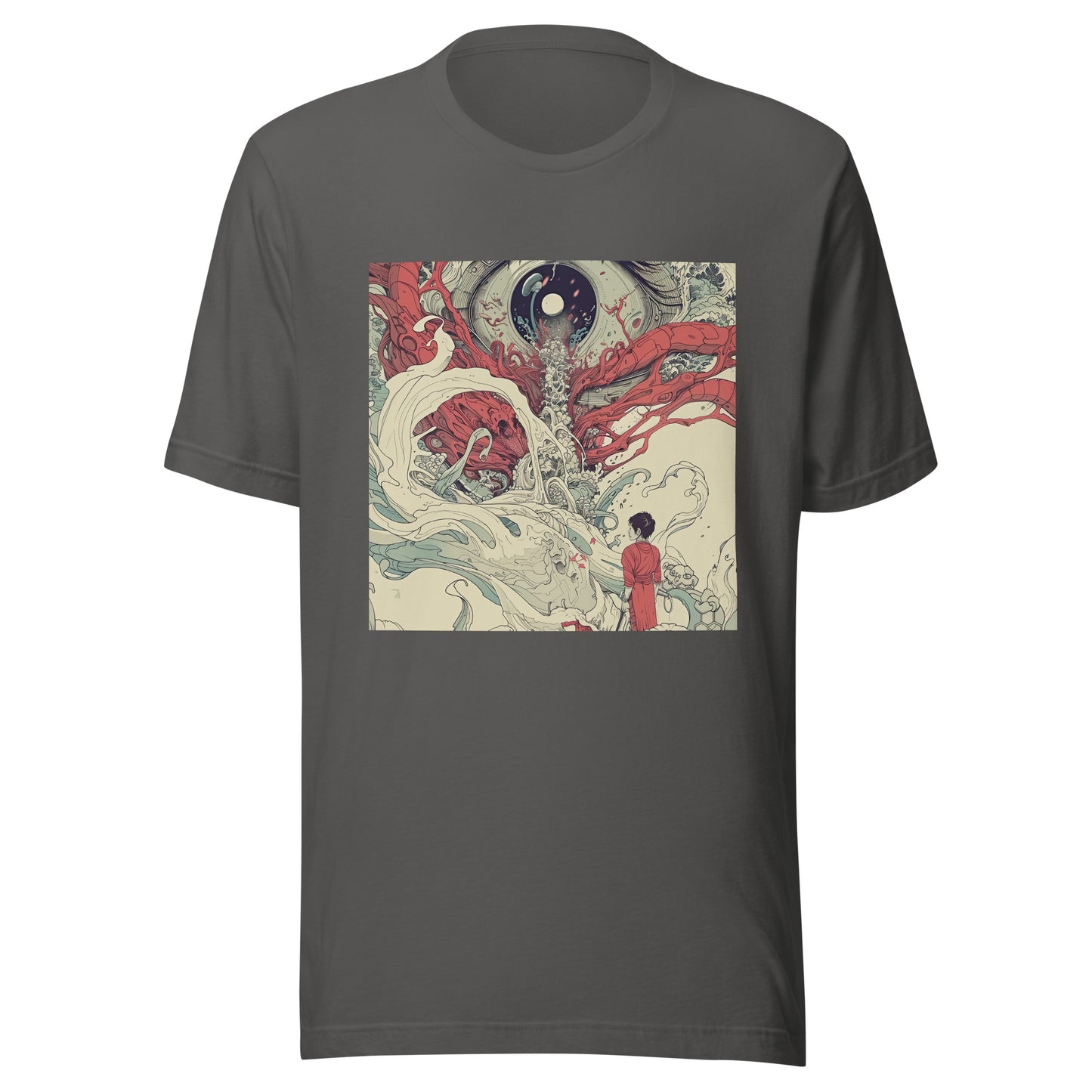 Eyeball Man Sky Scene Unisex Tee