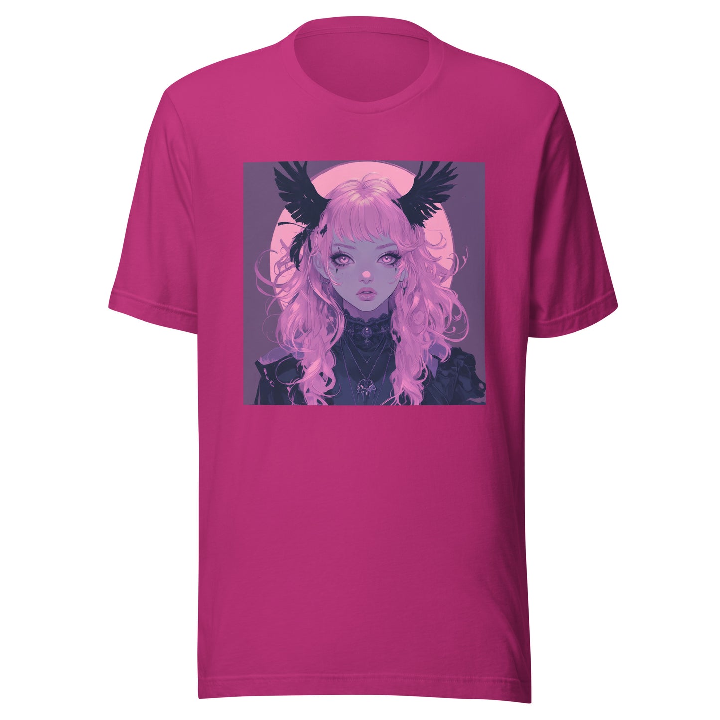 Auric Pastel Bat Anime Girl Unisex Tee