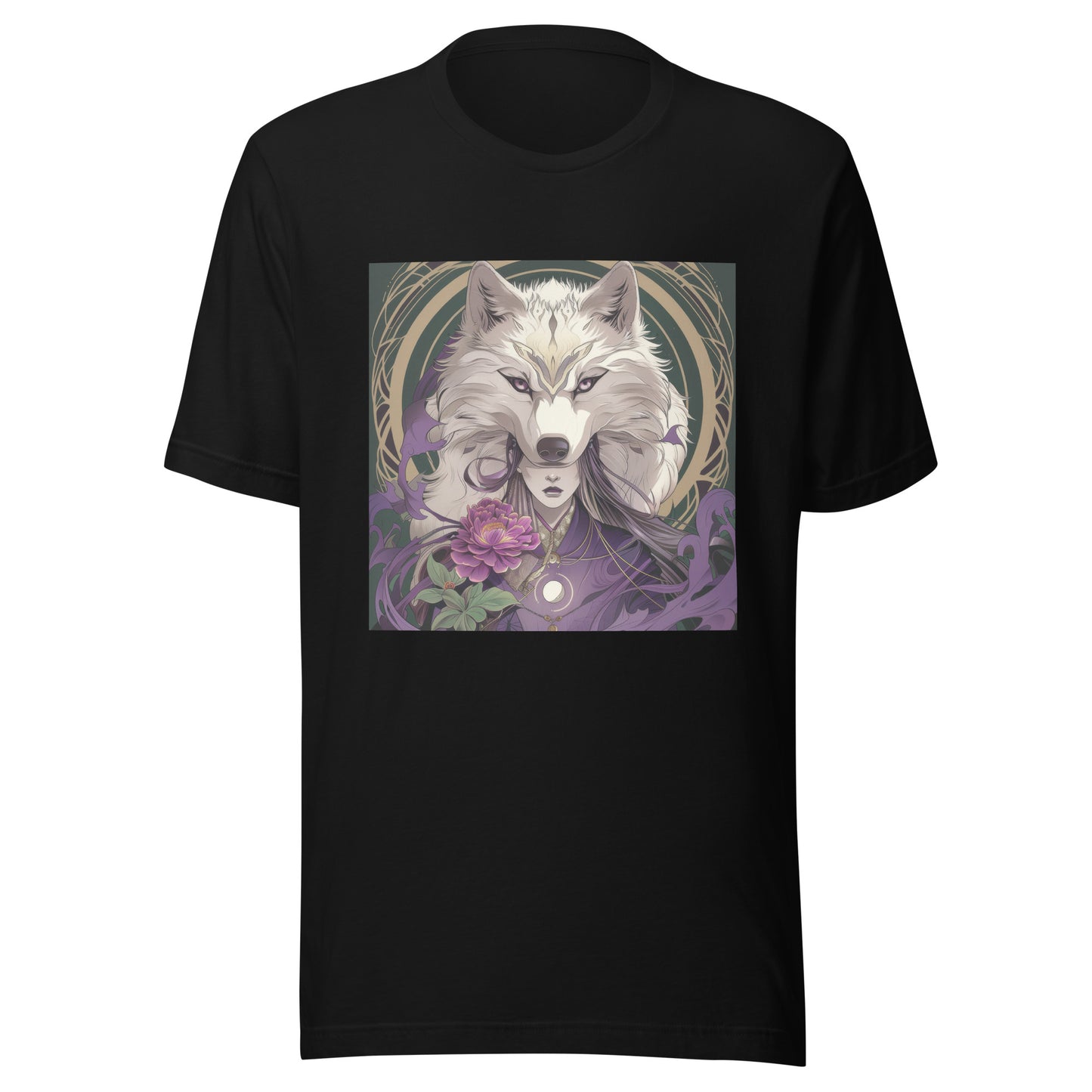 Wolf Man Orb Mystic Unisex Tee