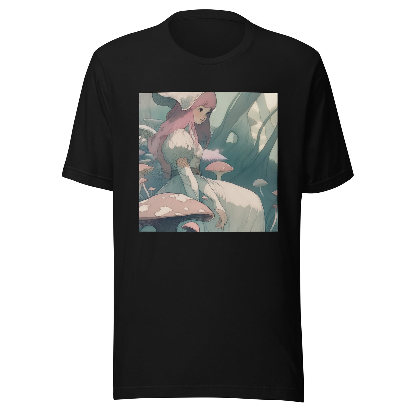 Side Mint Alice Pink Avant White Gown Anime Unisex Tee