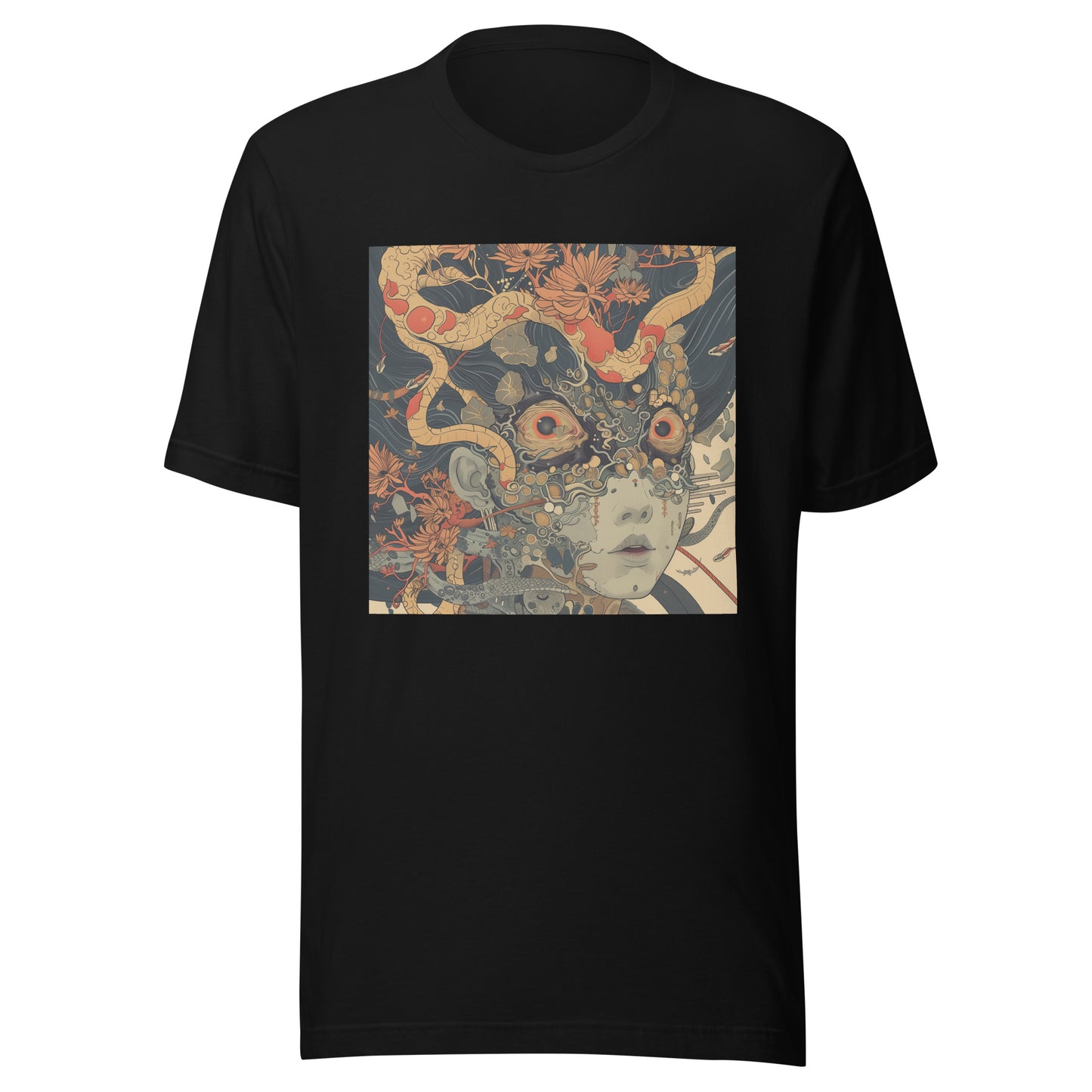 Grey Avant Fusion Face Anime Japan Unisex Tee