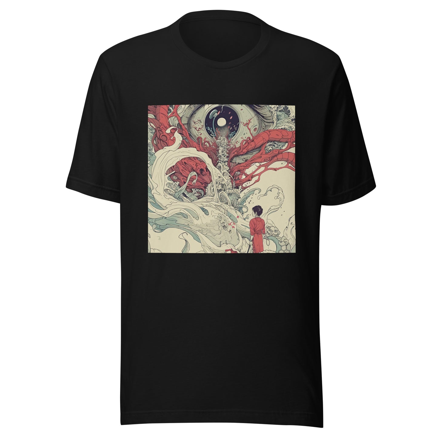 Eyeball Man Sky Scene Unisex Tee