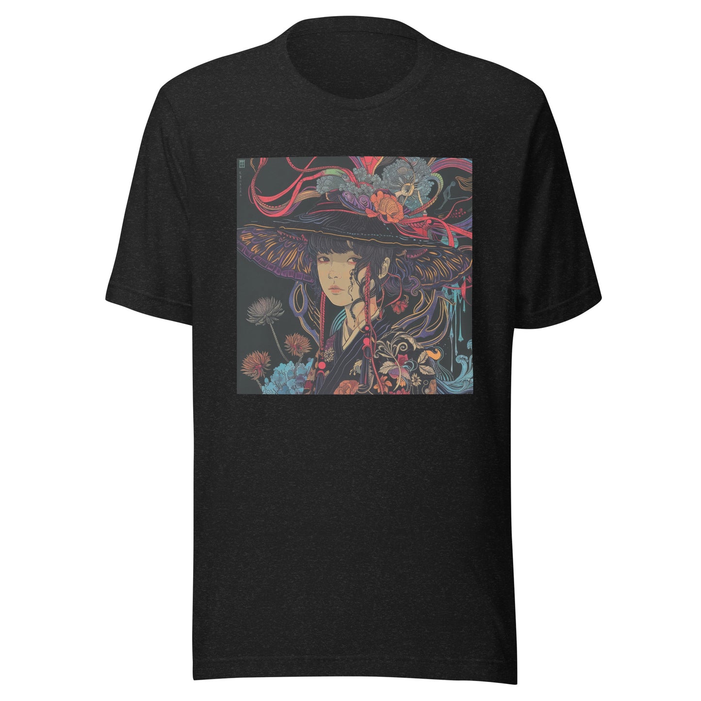 Avant Moth Bird hat mysterious lady Unisex Tee