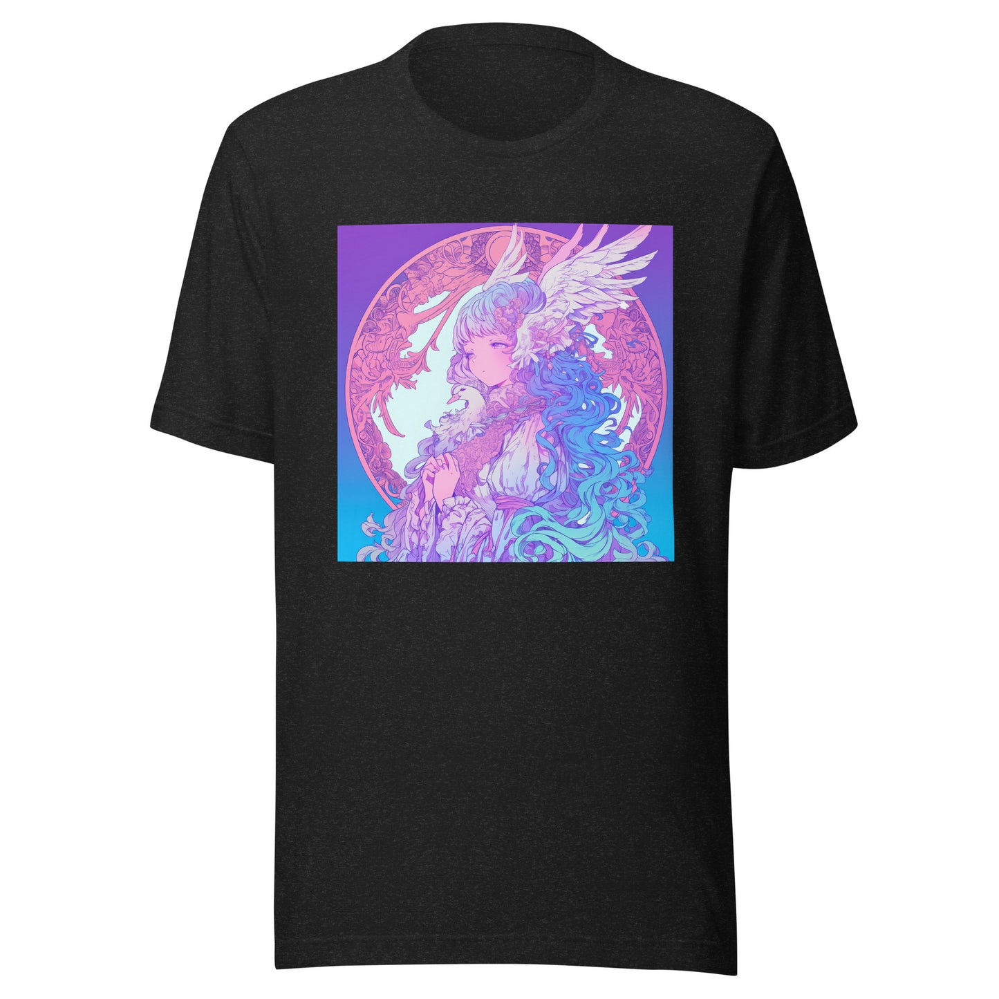Avant Pastel Pink Blue Goose Goddess anime Unisex Tee