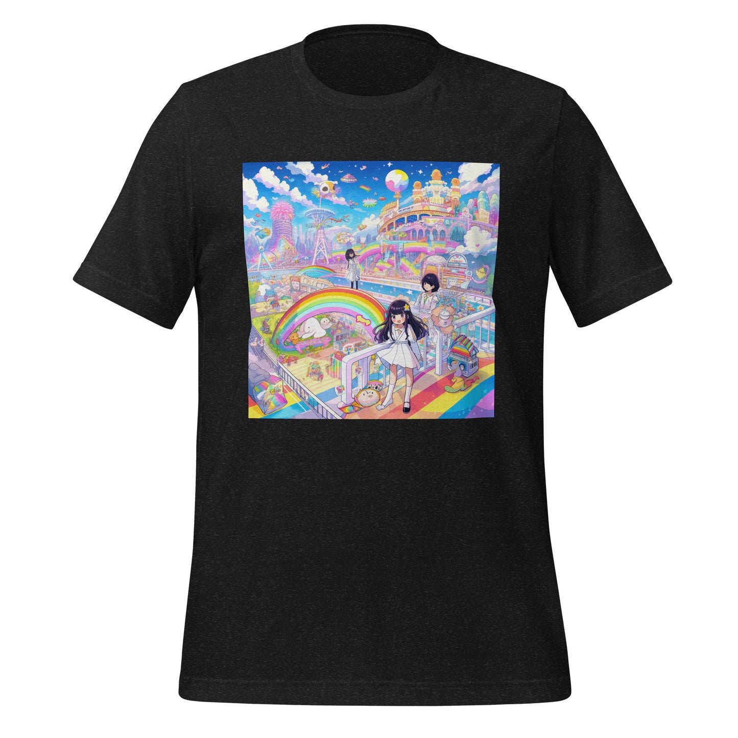 Anime Pastel Color Rainbow Waldo World Anime Unisex Tee