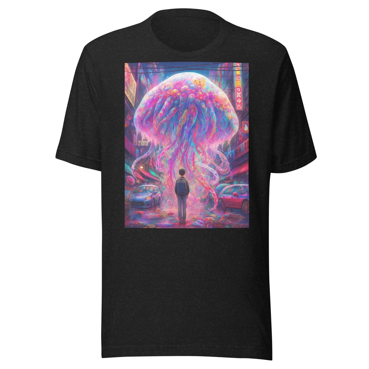 Jelly City UV Man Scape Unisex Tee