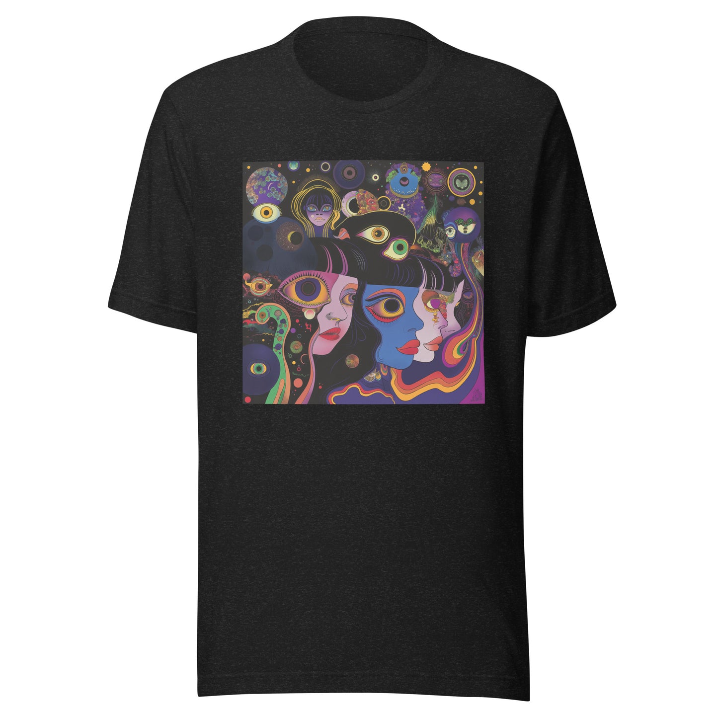 Galactic Psyche Avant art eye girl Unisex Tee