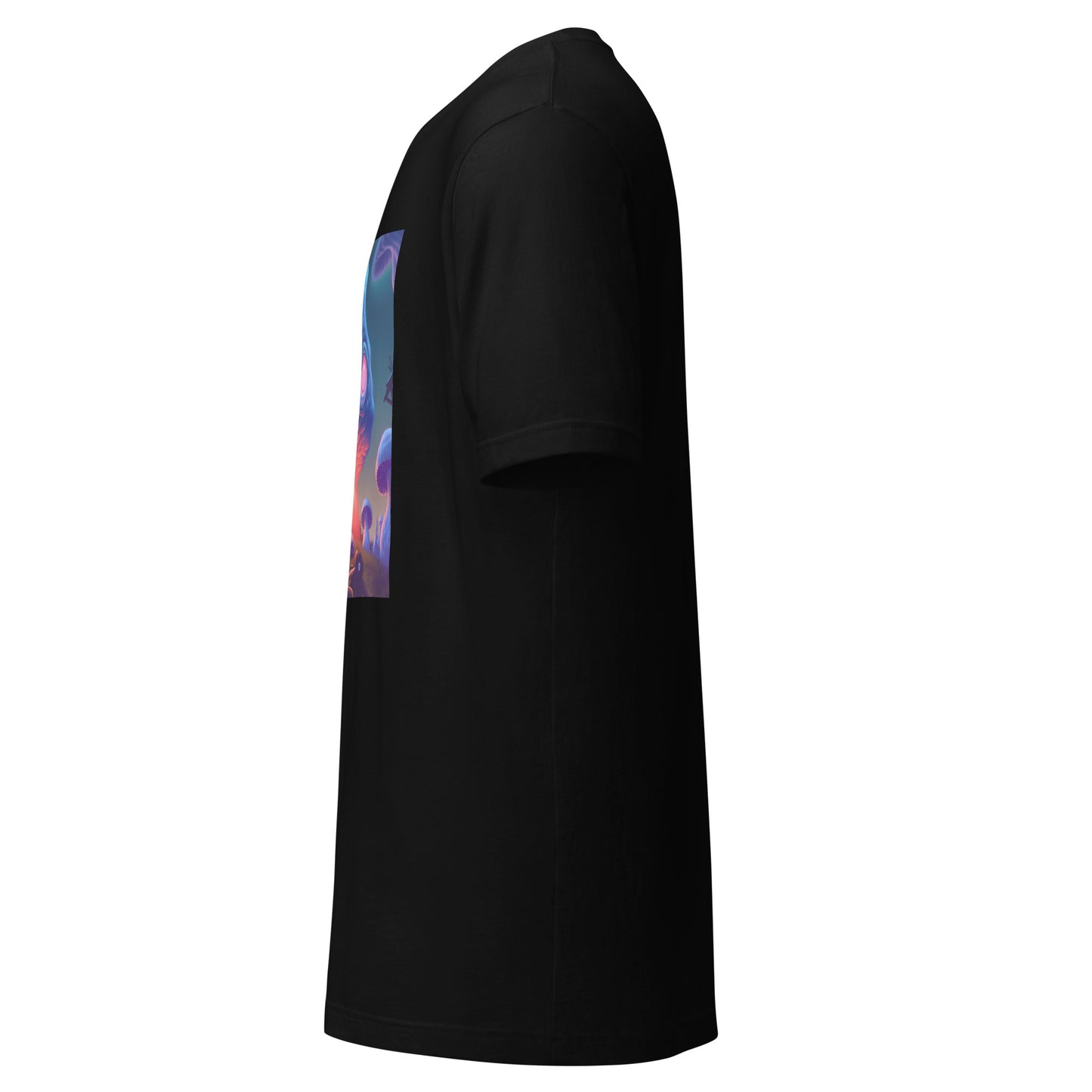 Shroom UV Yokai Trippy Psyche Alien Unisex Tee