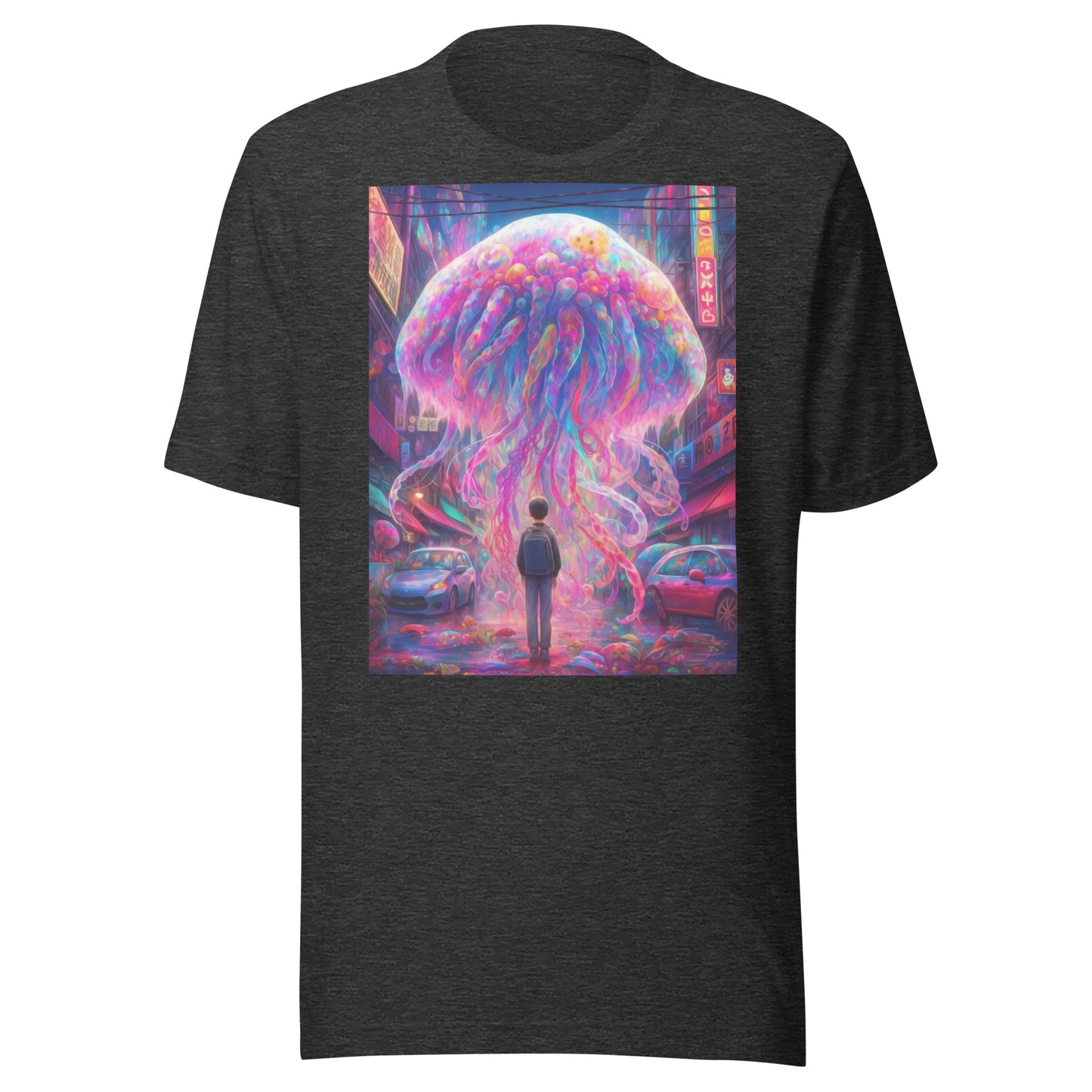 Jelly City UV Man Scape Unisex Tee