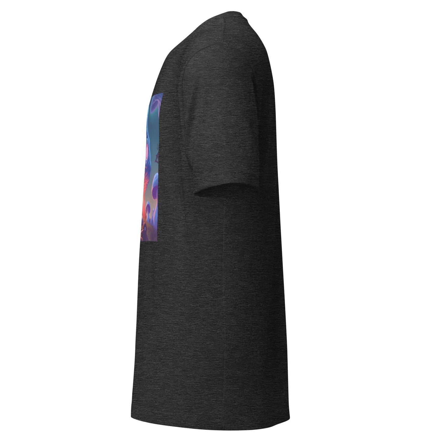 Shroom UV Yokai Trippy Psyche Alien Unisex Tee