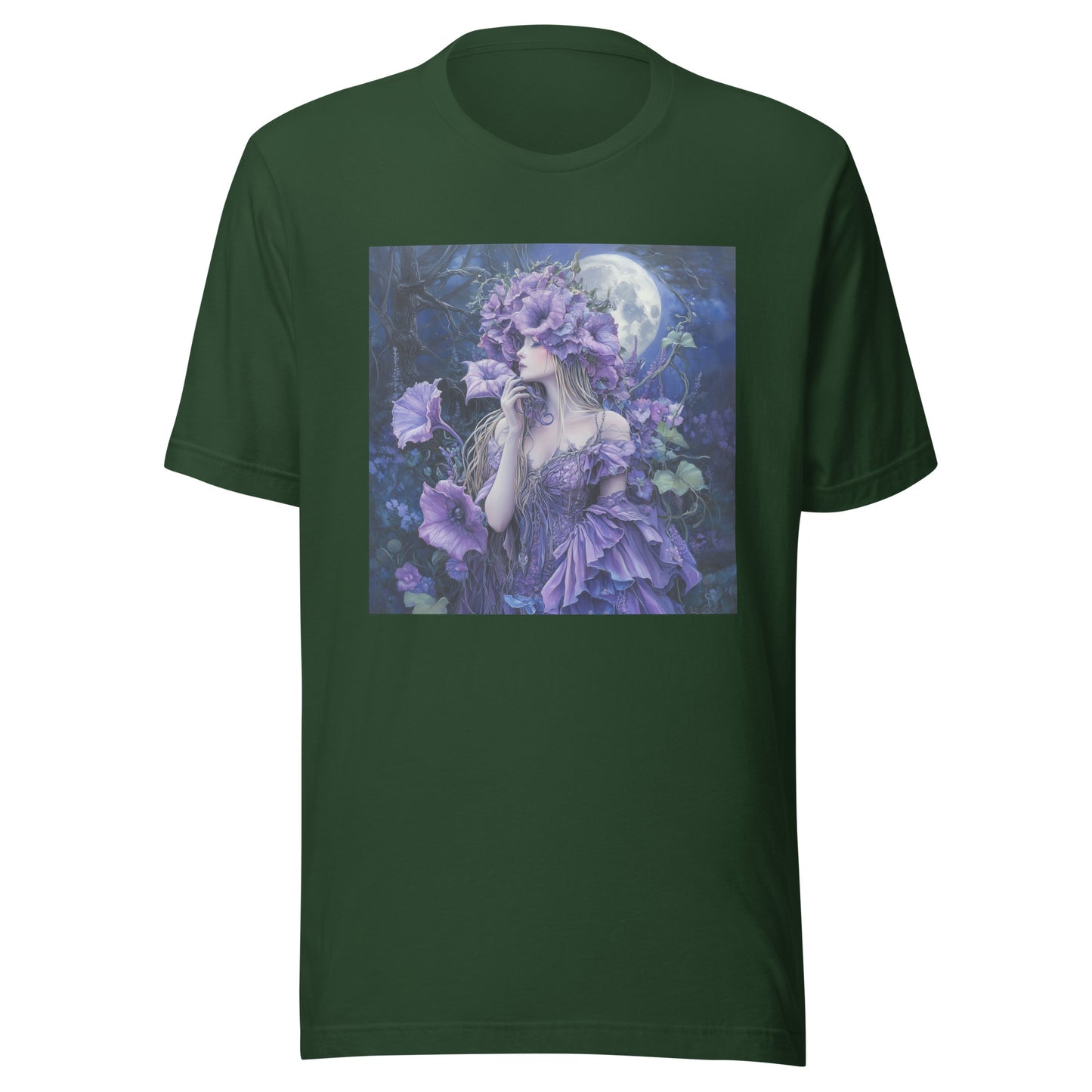 Lavender Datura Moon Trumpet Flower Fairy