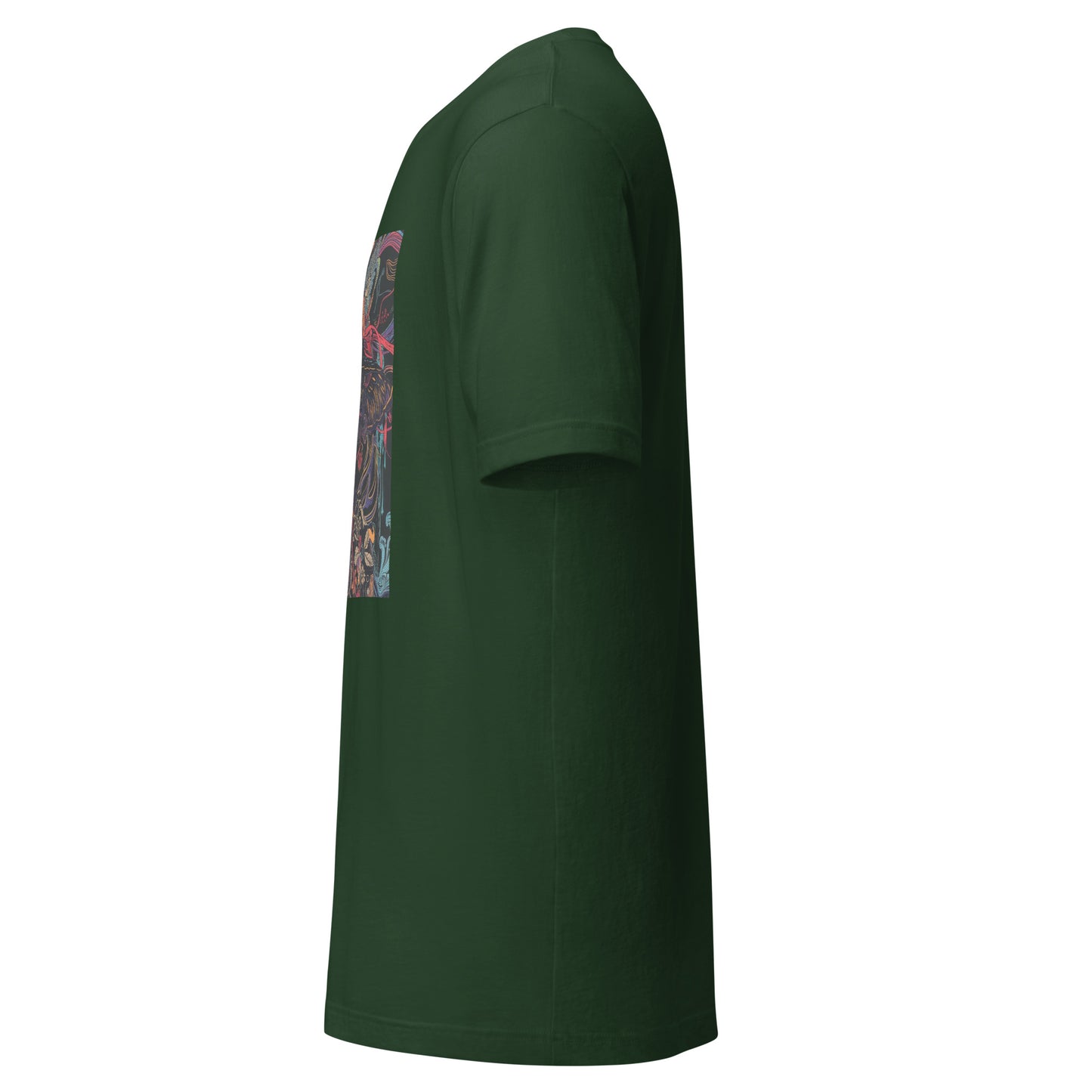 Avant Moth Bird hat mysterious lady Unisex Tee