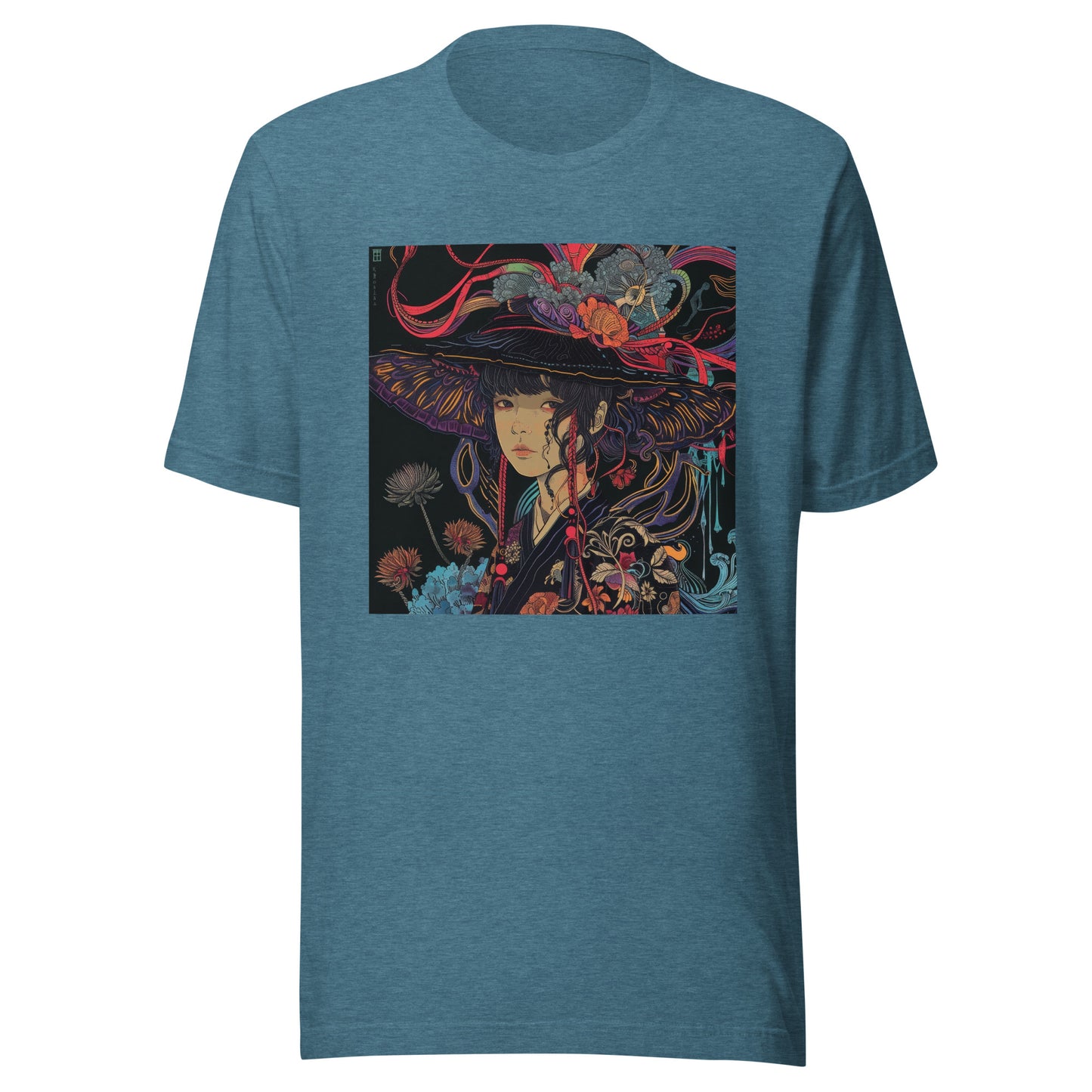 Avant Moth Bird hat mysterious lady Unisex Tee