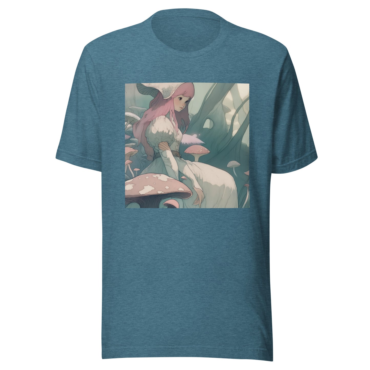 Side Mint Alice Pink Avant White Gown Anime Unisex Tee