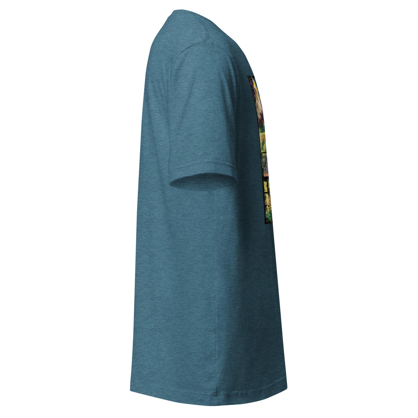 Stain Glass Kimono Anime Man Unisex Tee