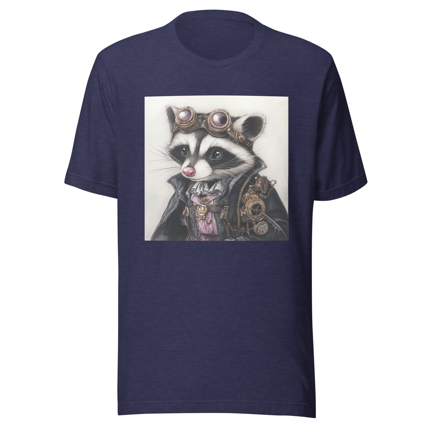 Cravat Fall Steam Raccoon Unisex Tee