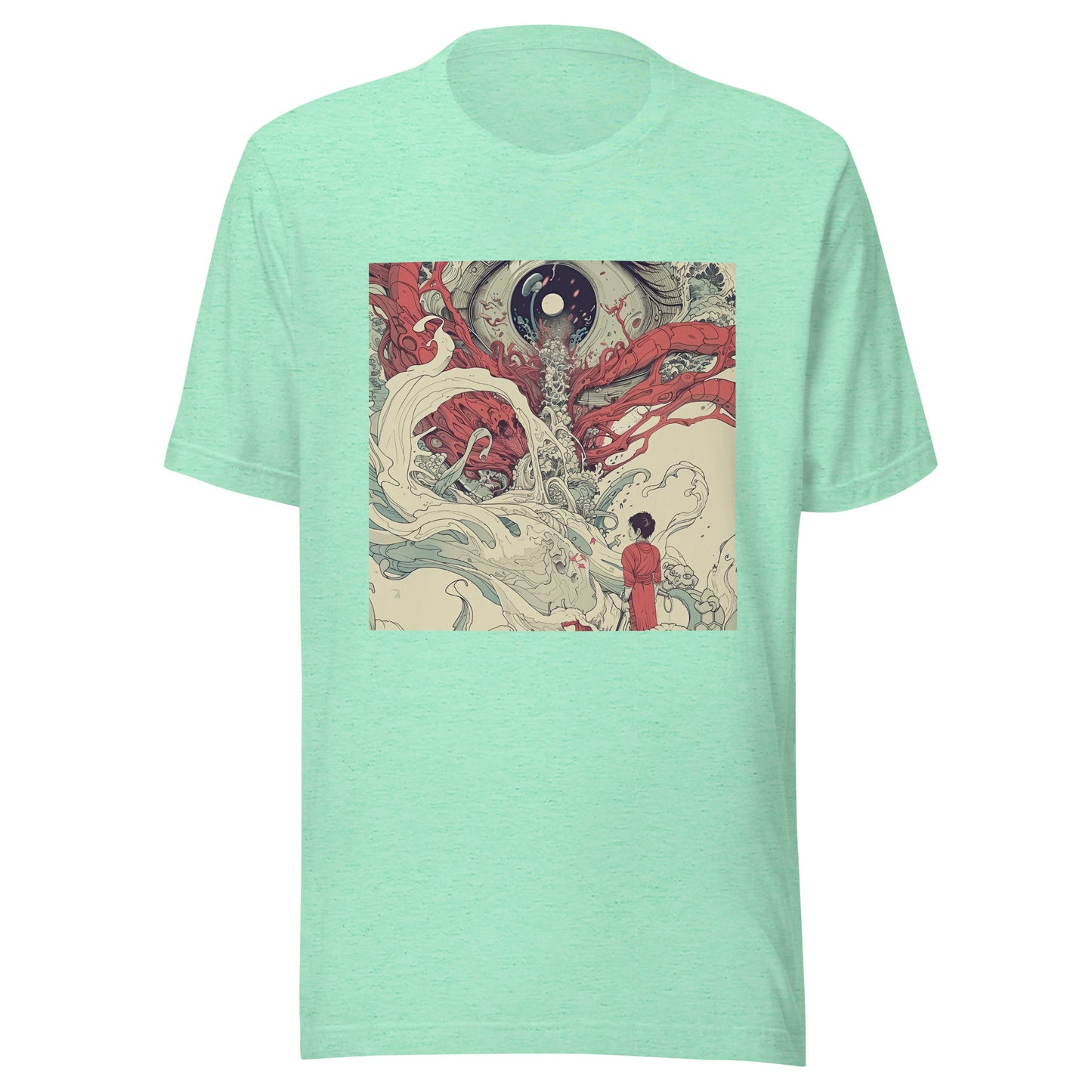 Eyeball Man Sky Scene Unisex Tee