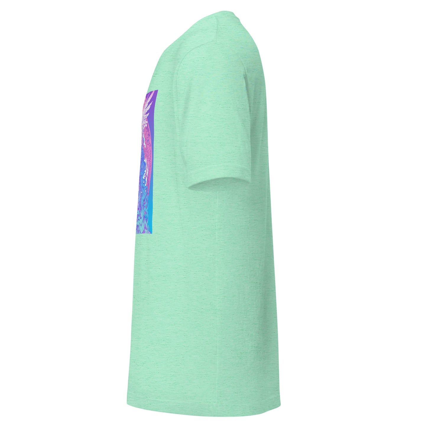 Avant Pastel Pink Blue Goose Goddess anime Unisex Tee