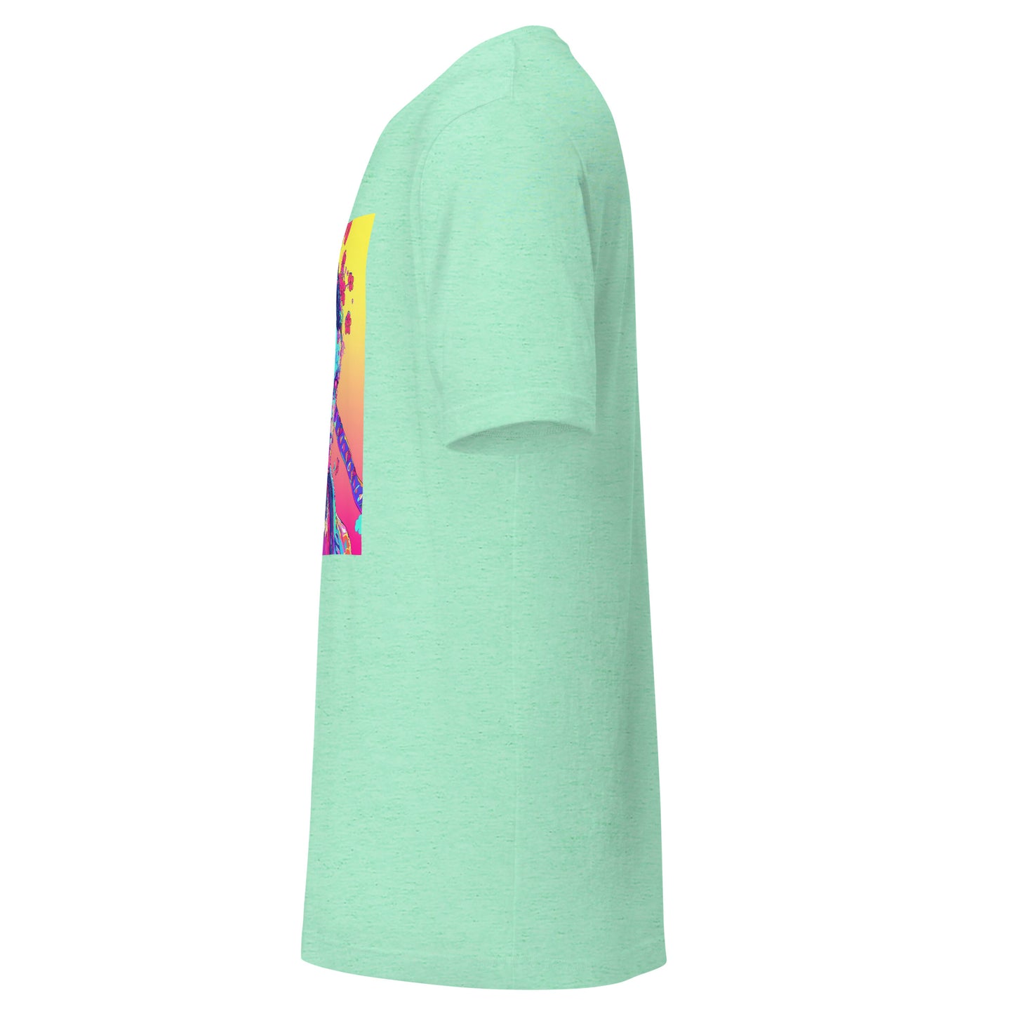 Avant Ombre Floral Samurai Cherry Blossoms Unisex Tee