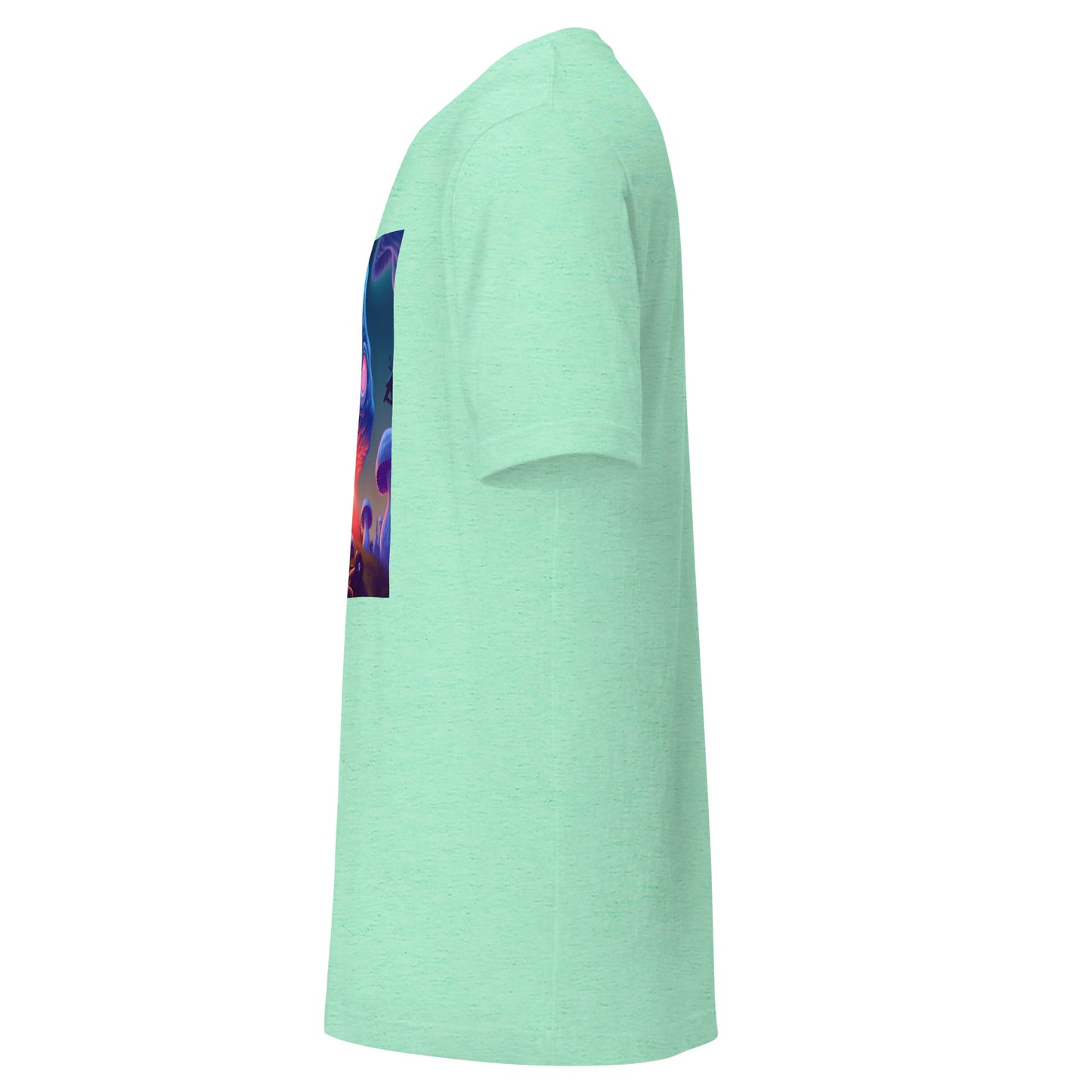Shroom UV Yokai Trippy Psyche Alien Unisex Tee
