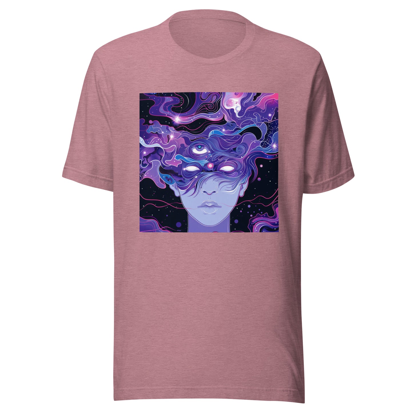 Black Purple Space Man Unisex Tee