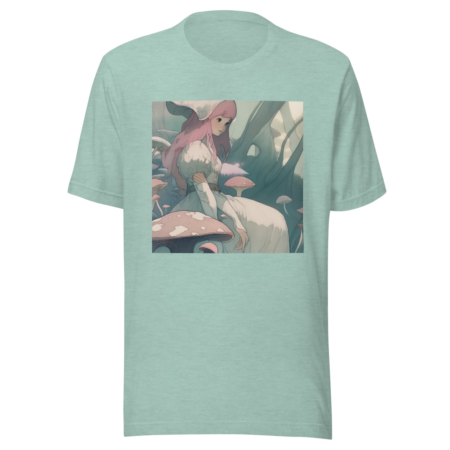 Side Mint Alice Pink Avant White Gown Anime Unisex Tee