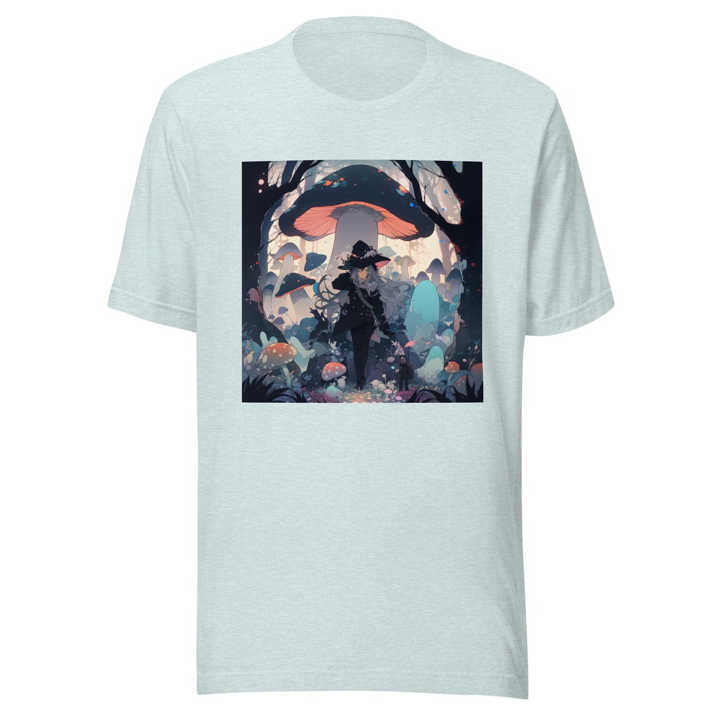 Black Witch Mushroom Fall Cottage Unisex Tee