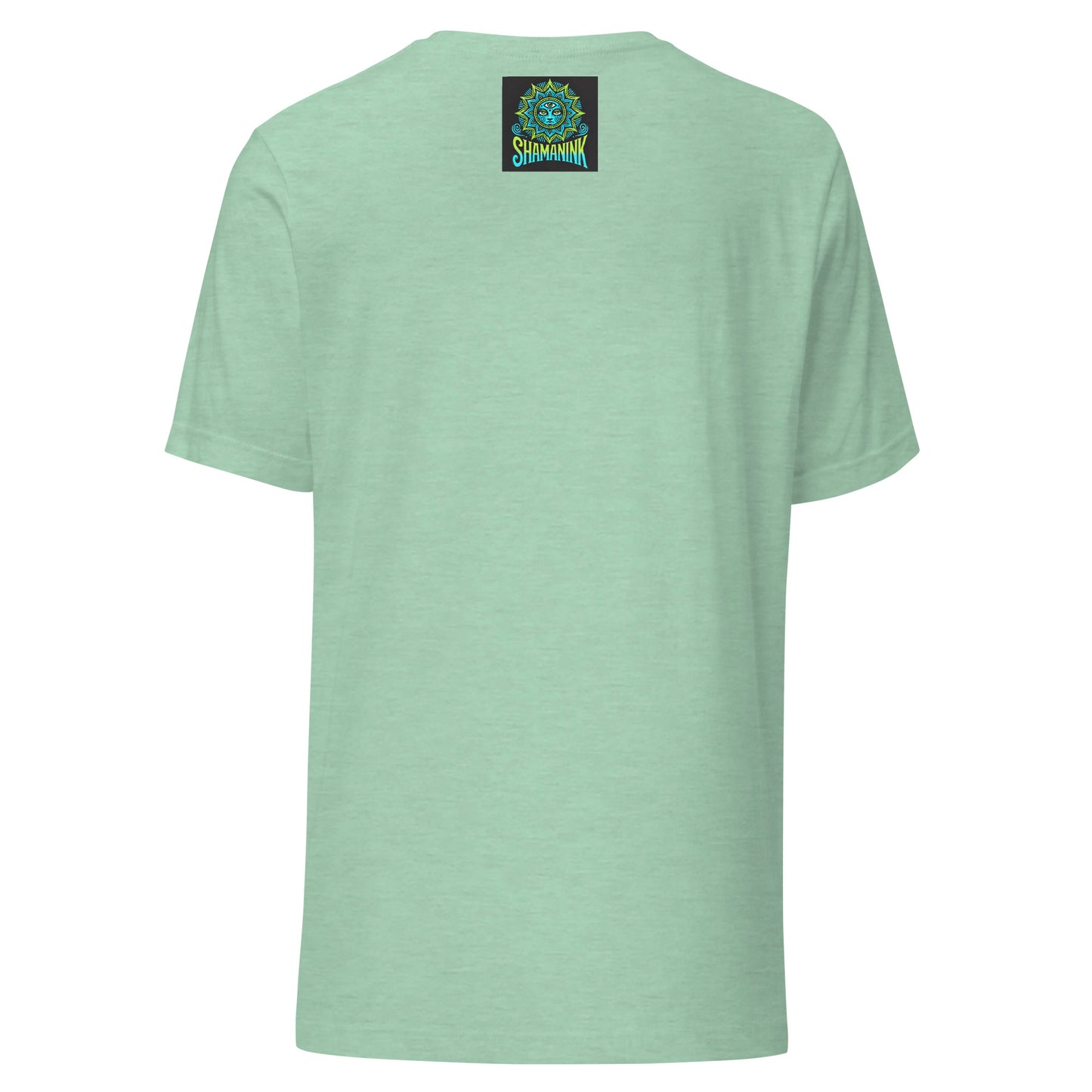 Avant Color Swirl Mint White Haired Yokai Goddess Couple Scene Unisex Tee