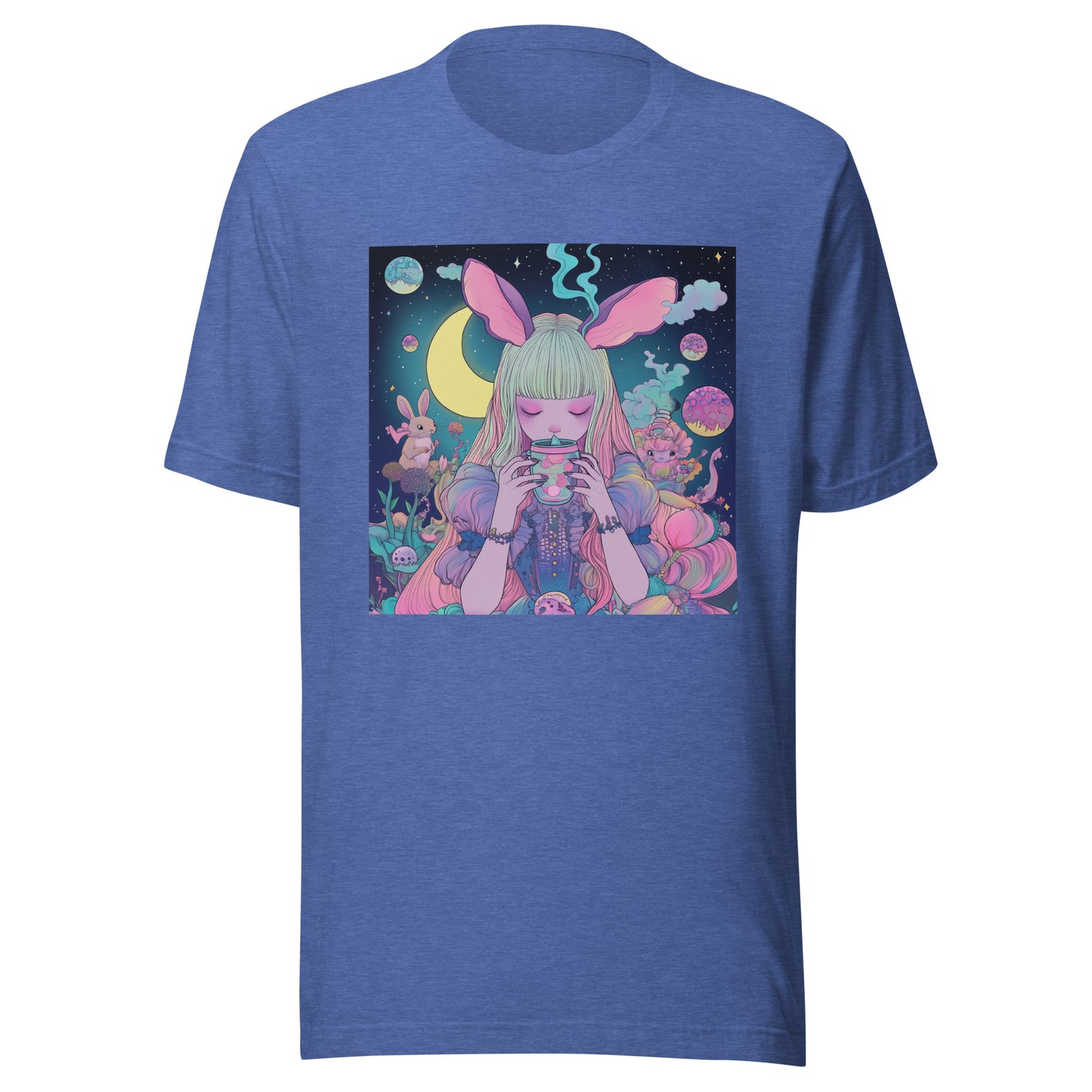 Tea Time Boba UV Pastel Alice Sip Unisex Tee