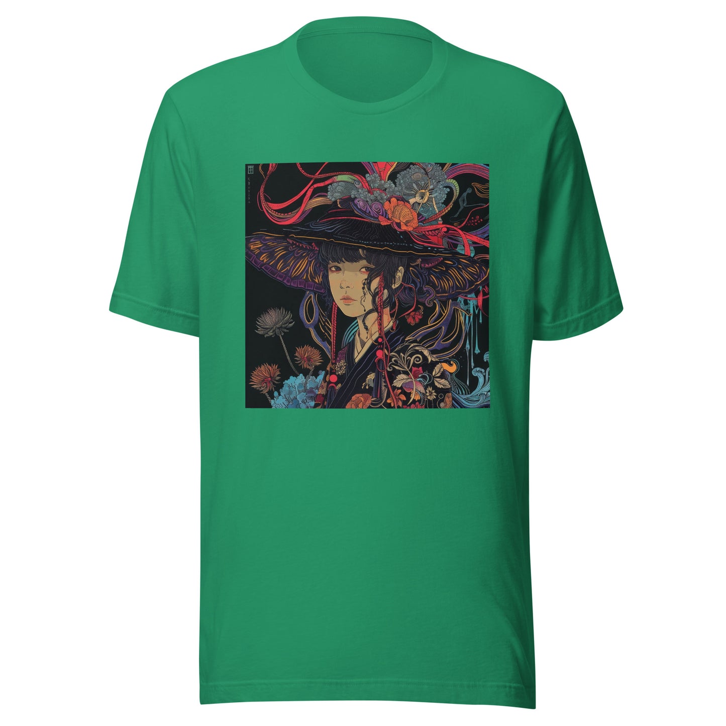 Avant Moth Bird hat mysterious lady Unisex Tee