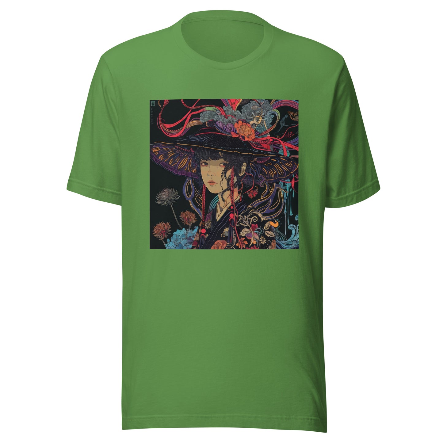 Avant Moth Bird hat mysterious lady Unisex Tee