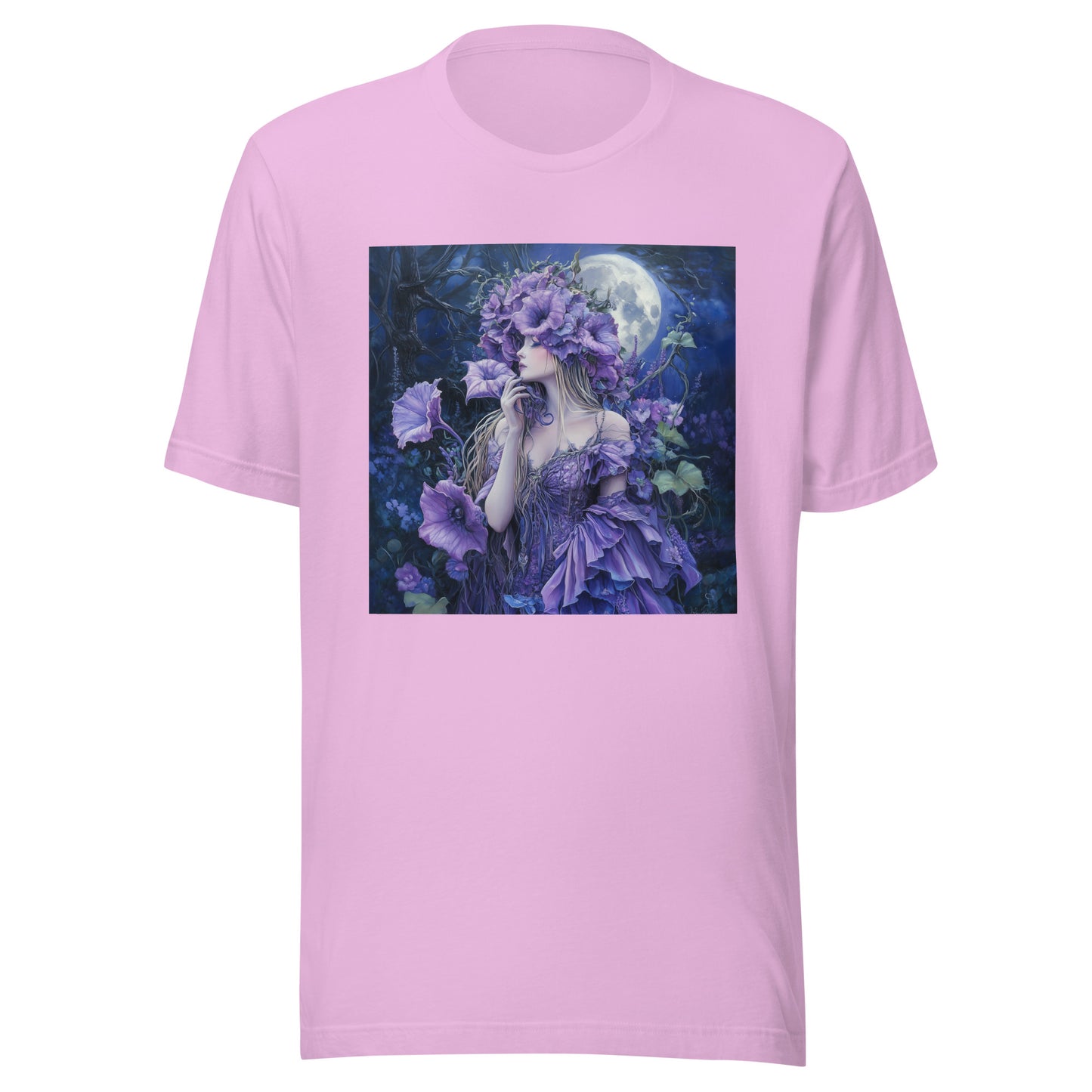 Lavender Datura Moon Trumpet Flower Fairy