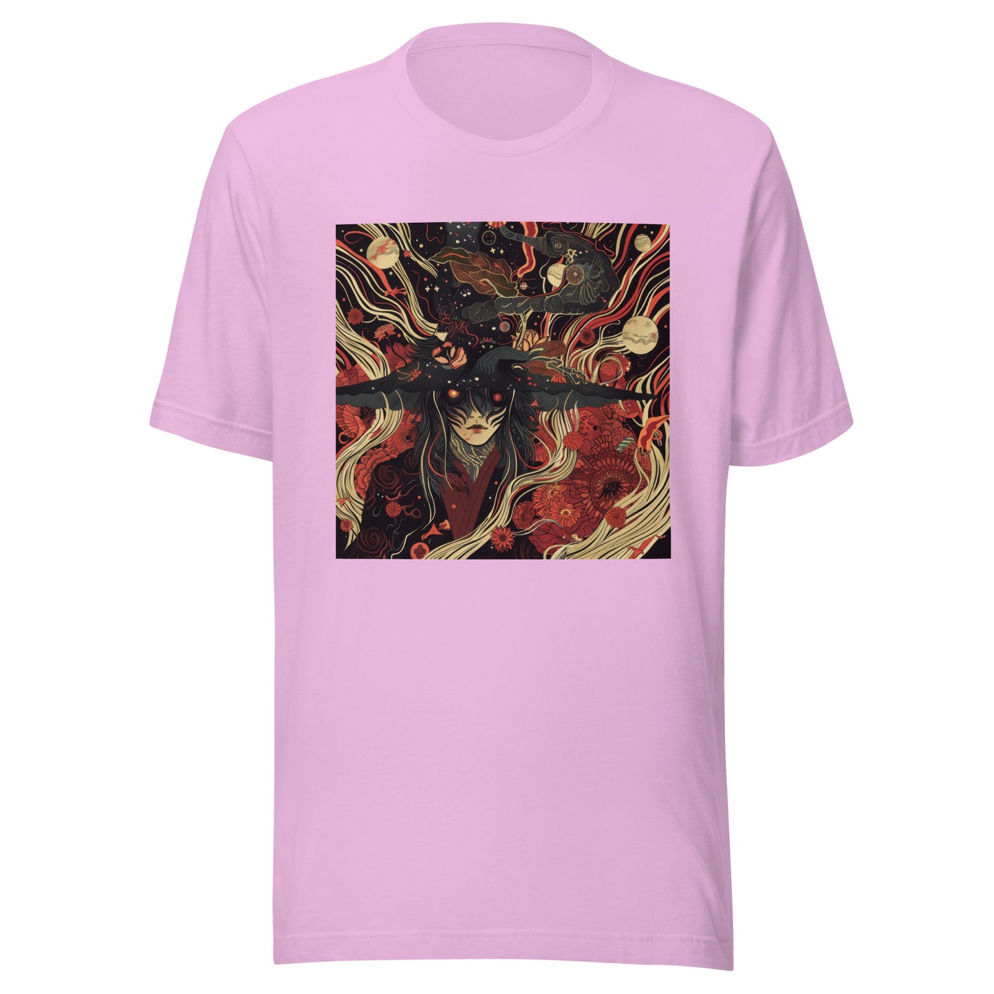 Witch Hat Japan Horror Man Unisex Tee