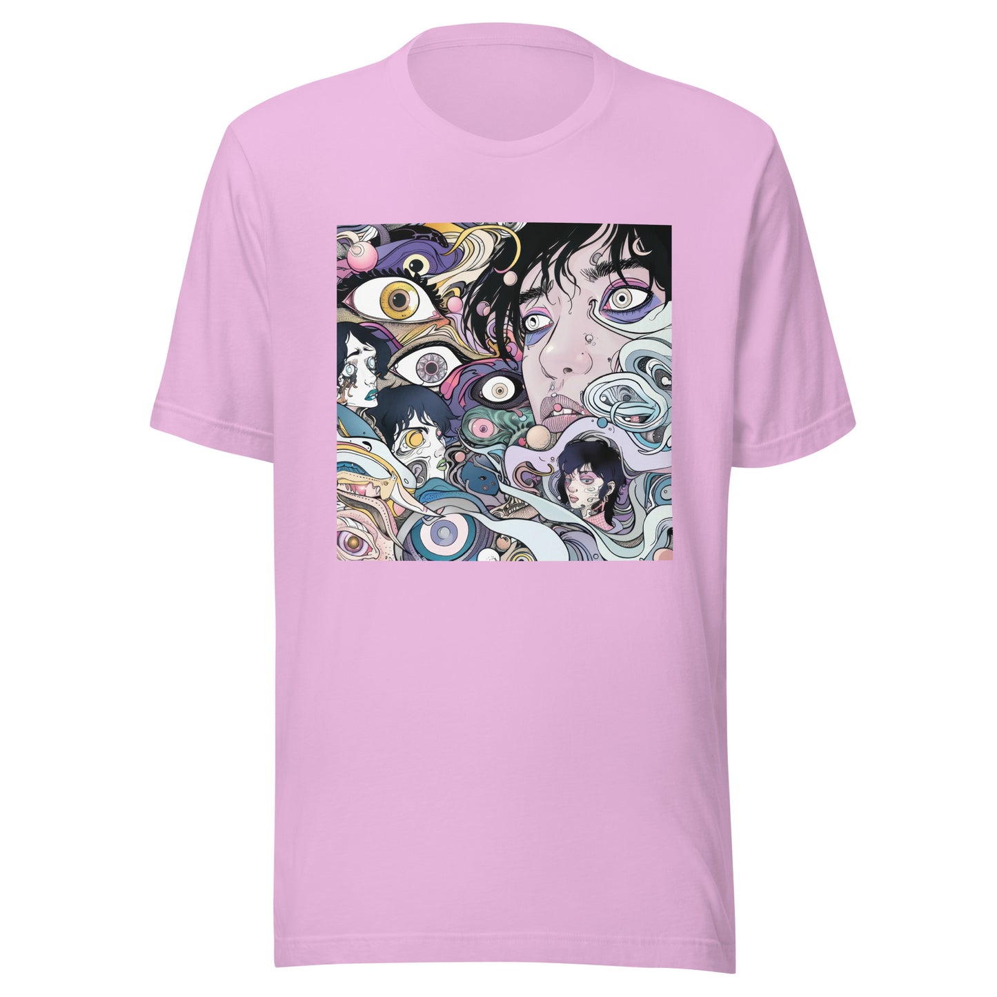 Eye Horror Girl Scene Anime Unisex Tee