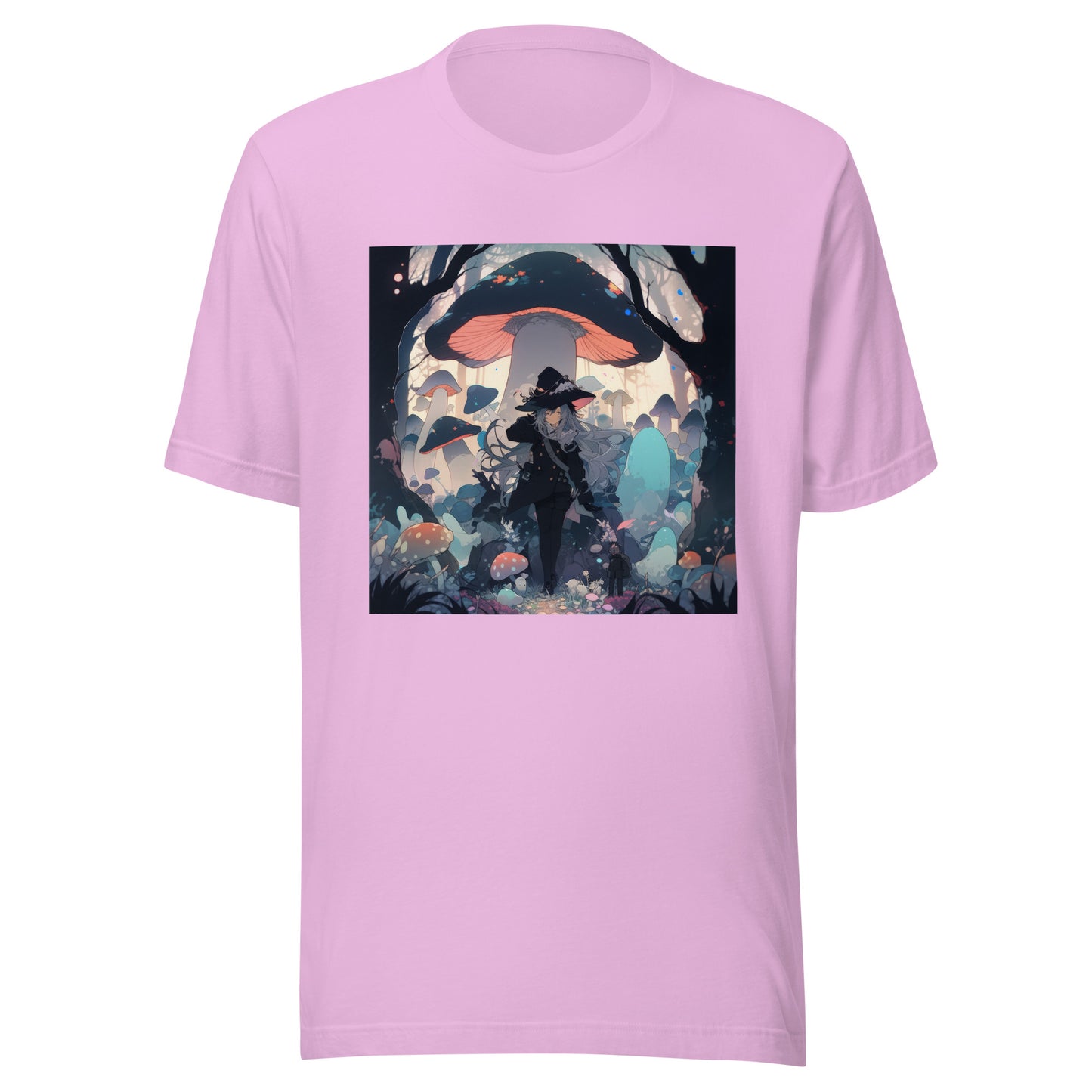 Black Witch Mushroom Fall Cottage Unisex Tee