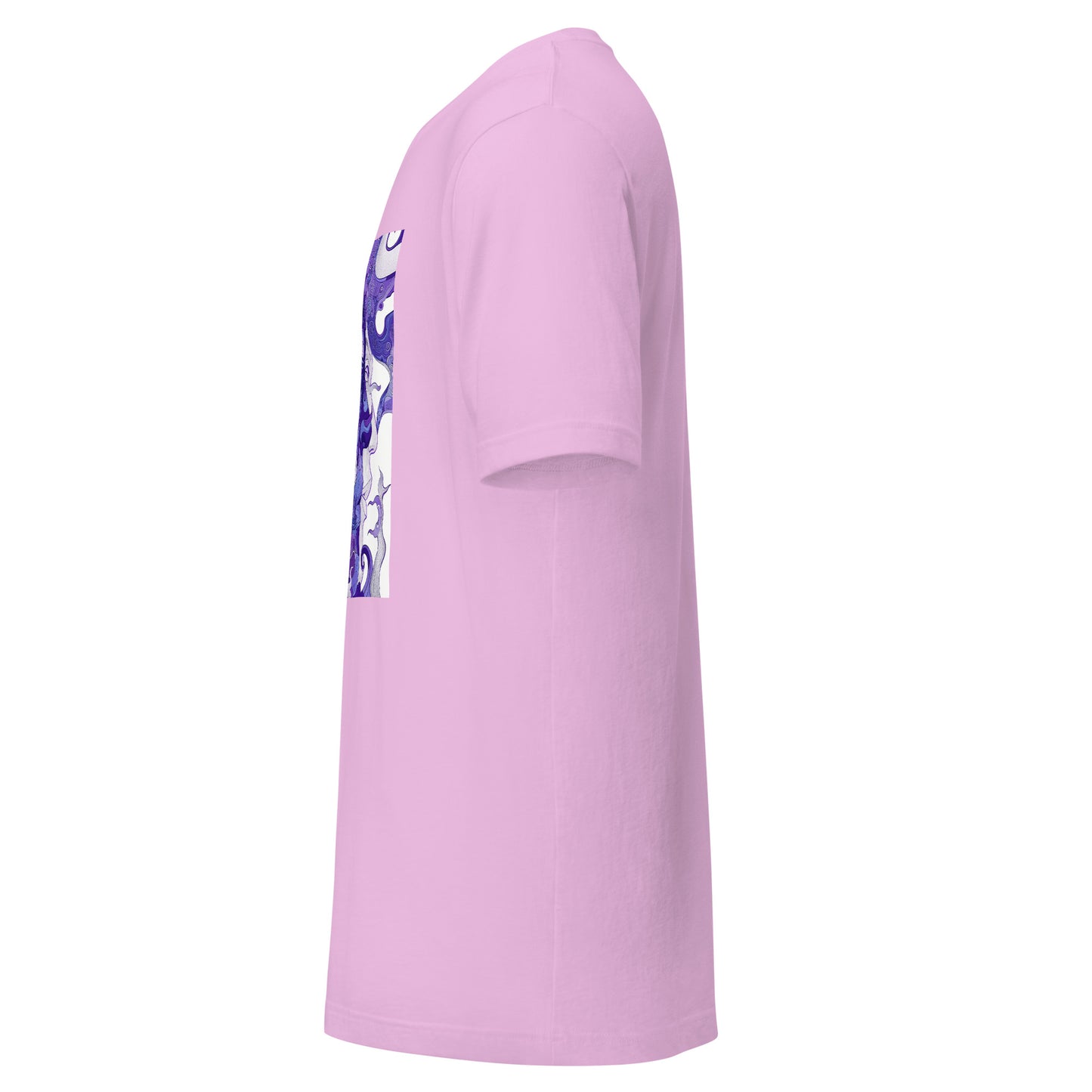 Purple Wave Profile Avant Faces Smoke Swirl Unisex Tee