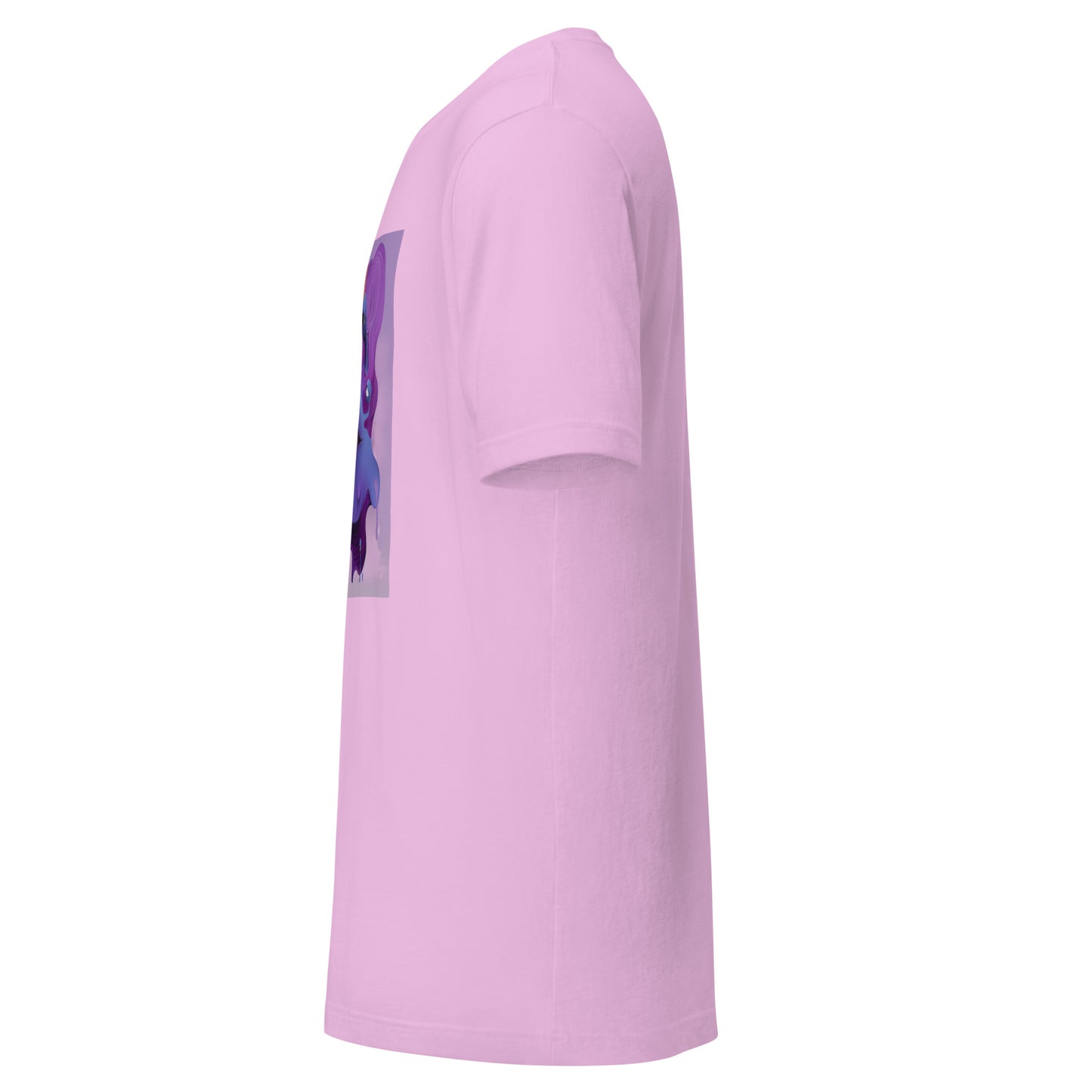 Purple Wierdcore eyedrip Picas Abstract Unisex Tee